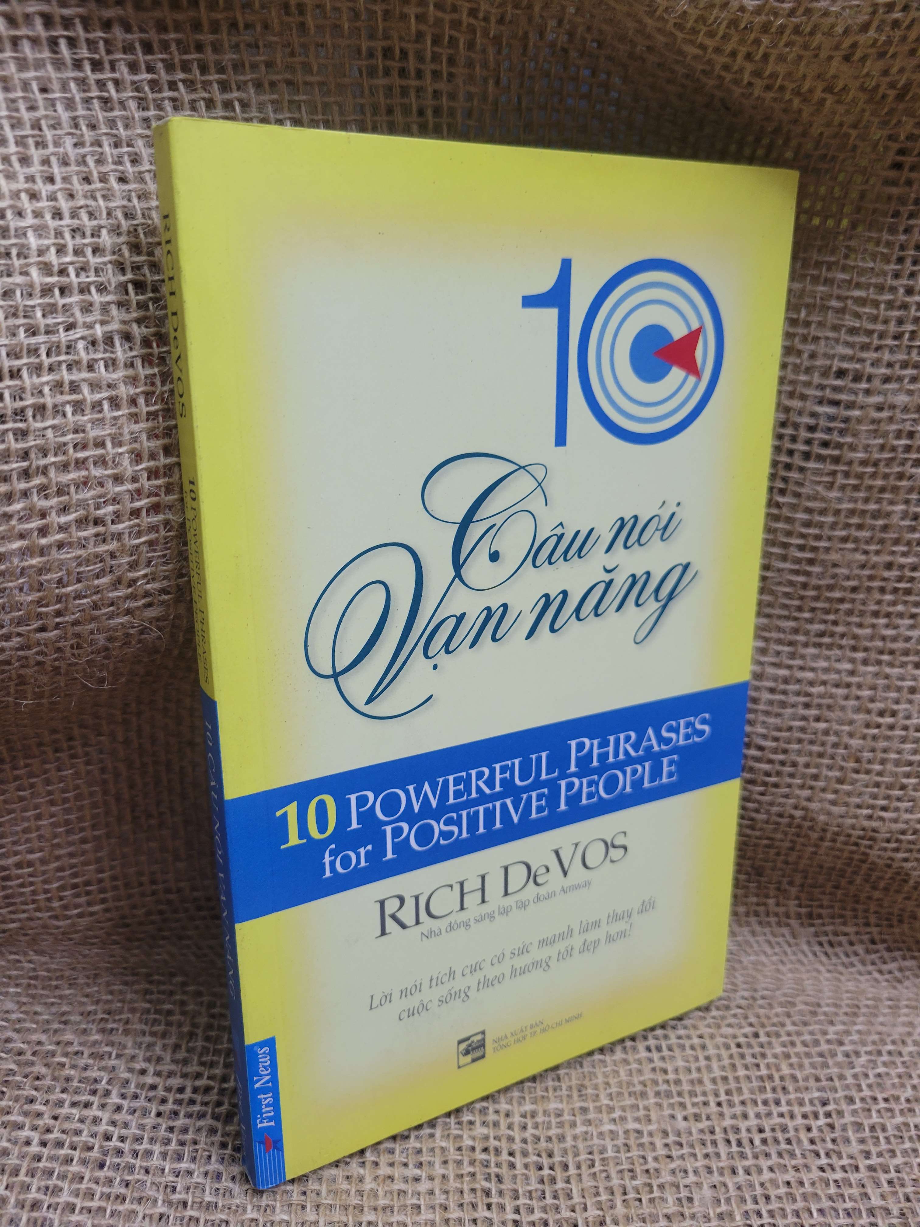 10 câu nói vạn năng - Rich De VOS 2012 mới 80% ố, bẩn bìa (Sách kỹ năng) HCM