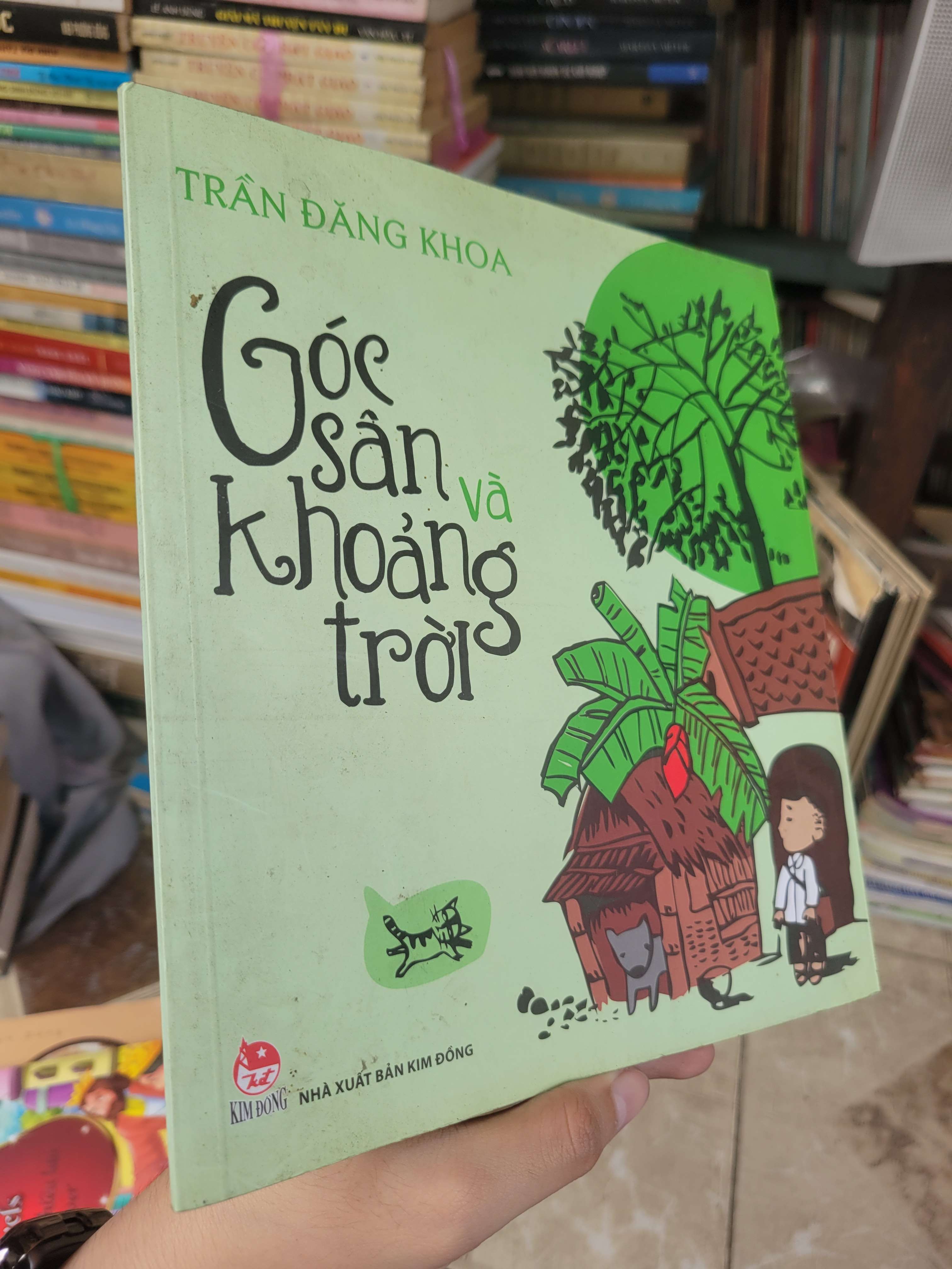 Góc sân và khoảng trời - Trần Đăng Khoa 2017 mới 70% ố, bẩn bìa, có mộc (Sách văn học) BGB