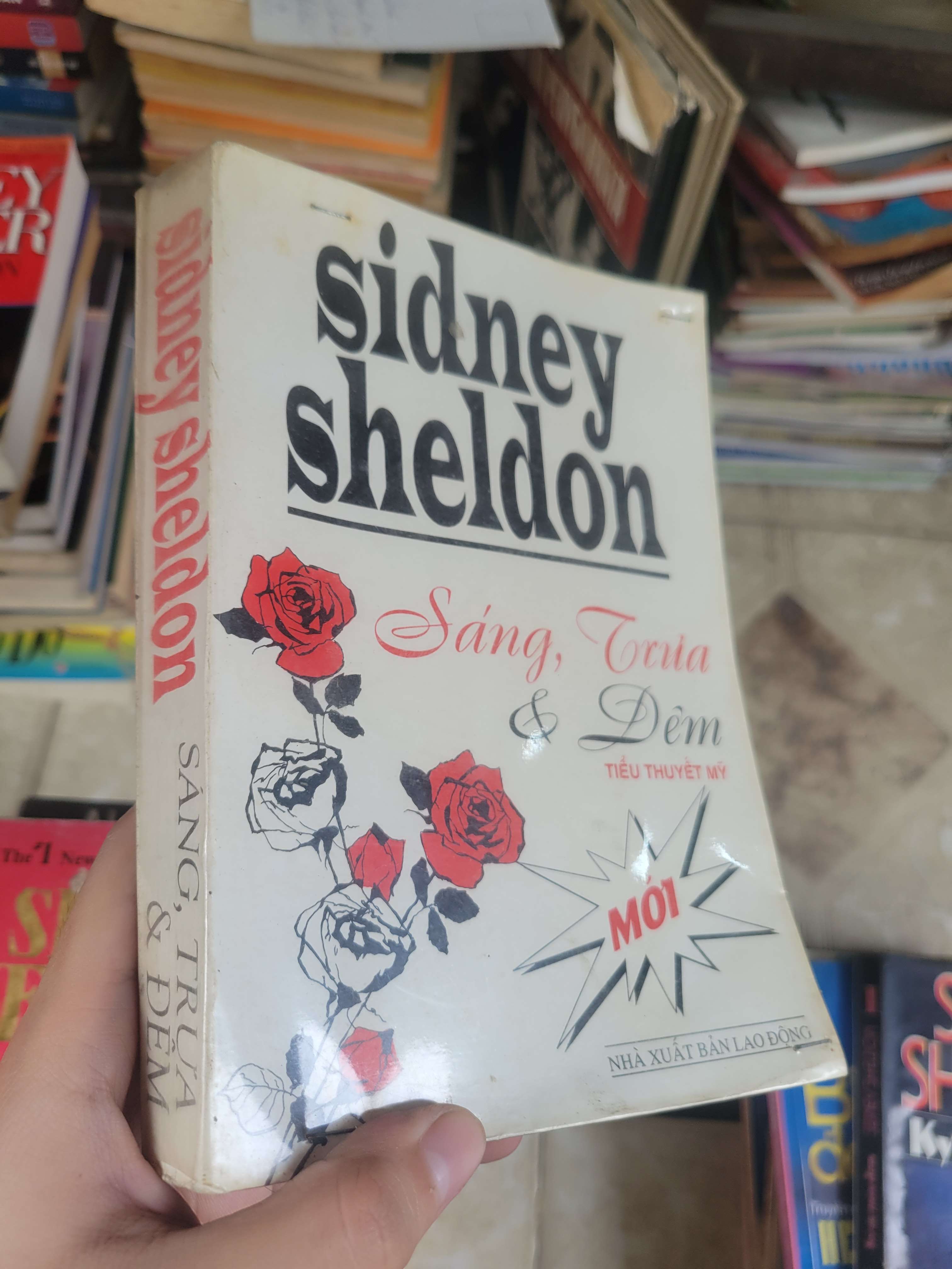 Sáng, trưa & đêm - Sidney Sheldon 1997 mới 70% ố, bẩn bìa, có mộc (Sách văn học) BGB