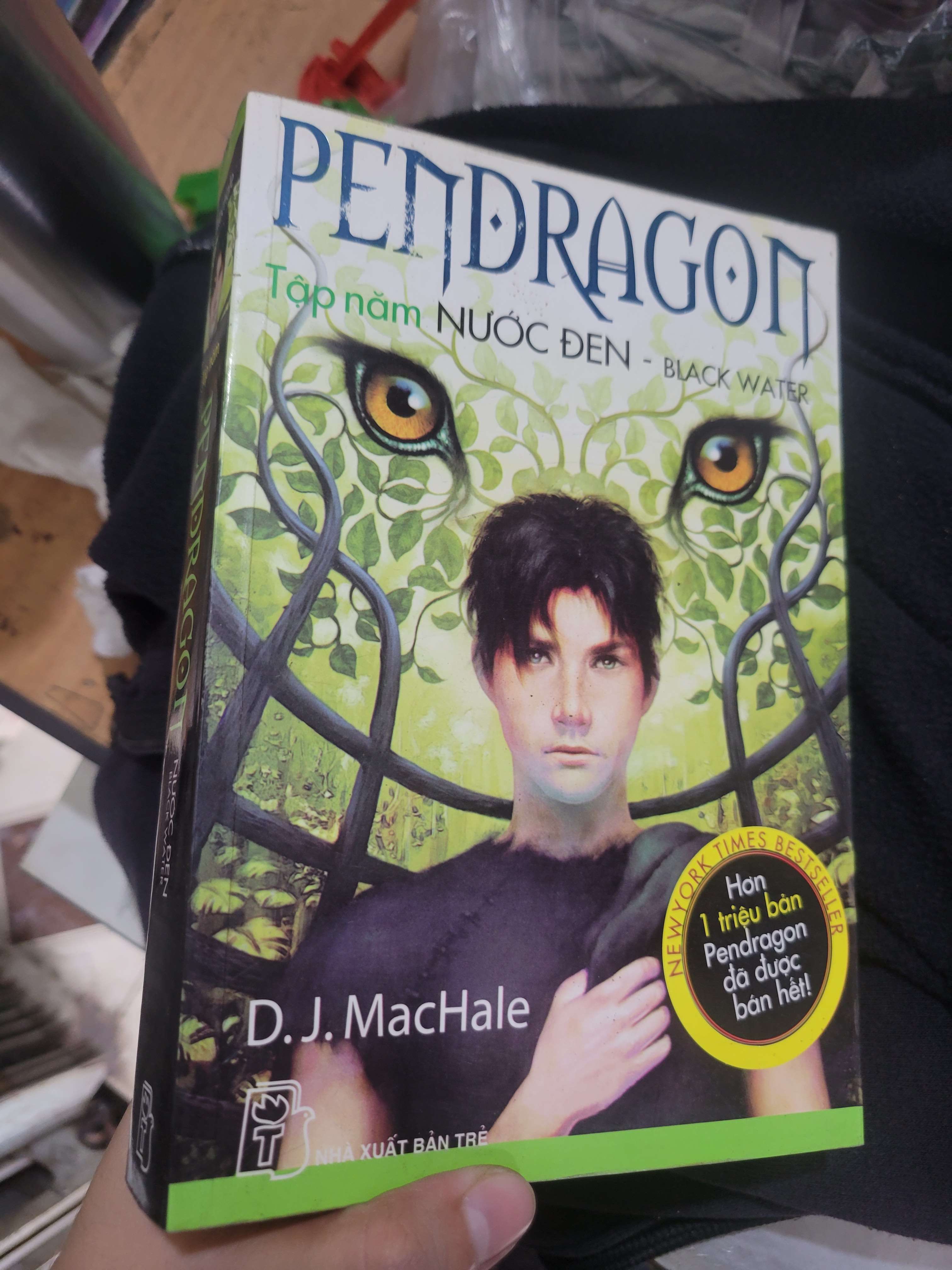 Pendragon tập năm: Nước đen - D.J. MacHale 2008 mới 80% ố, bẩn bìa (Sách văn học) BGB