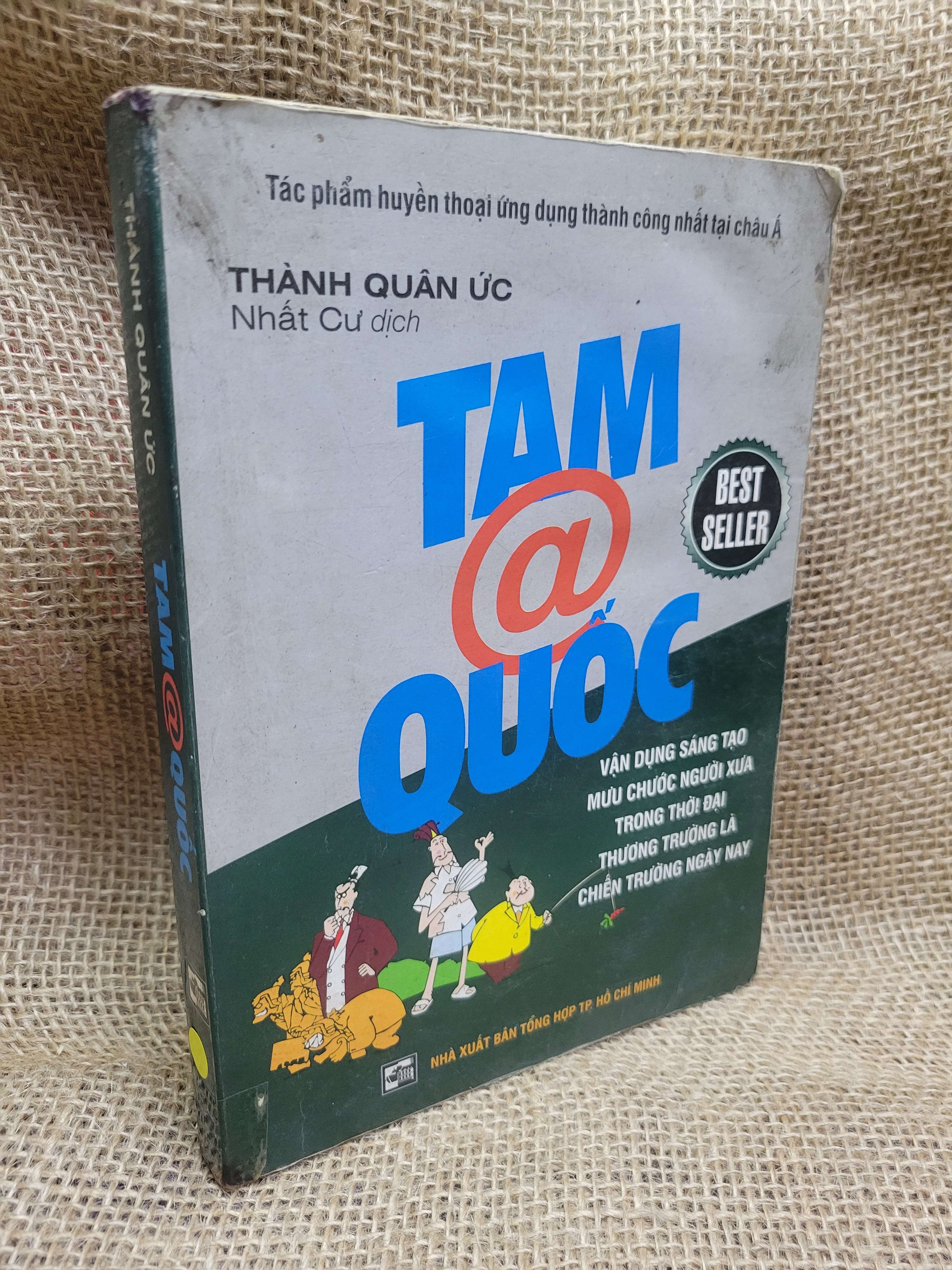 Tam @ quốc - Thành Quân Ức 2011 mới 70% bẩn bìa, ố, có mộc, có chữ viết (Sách lịch sử - triết học) HCM