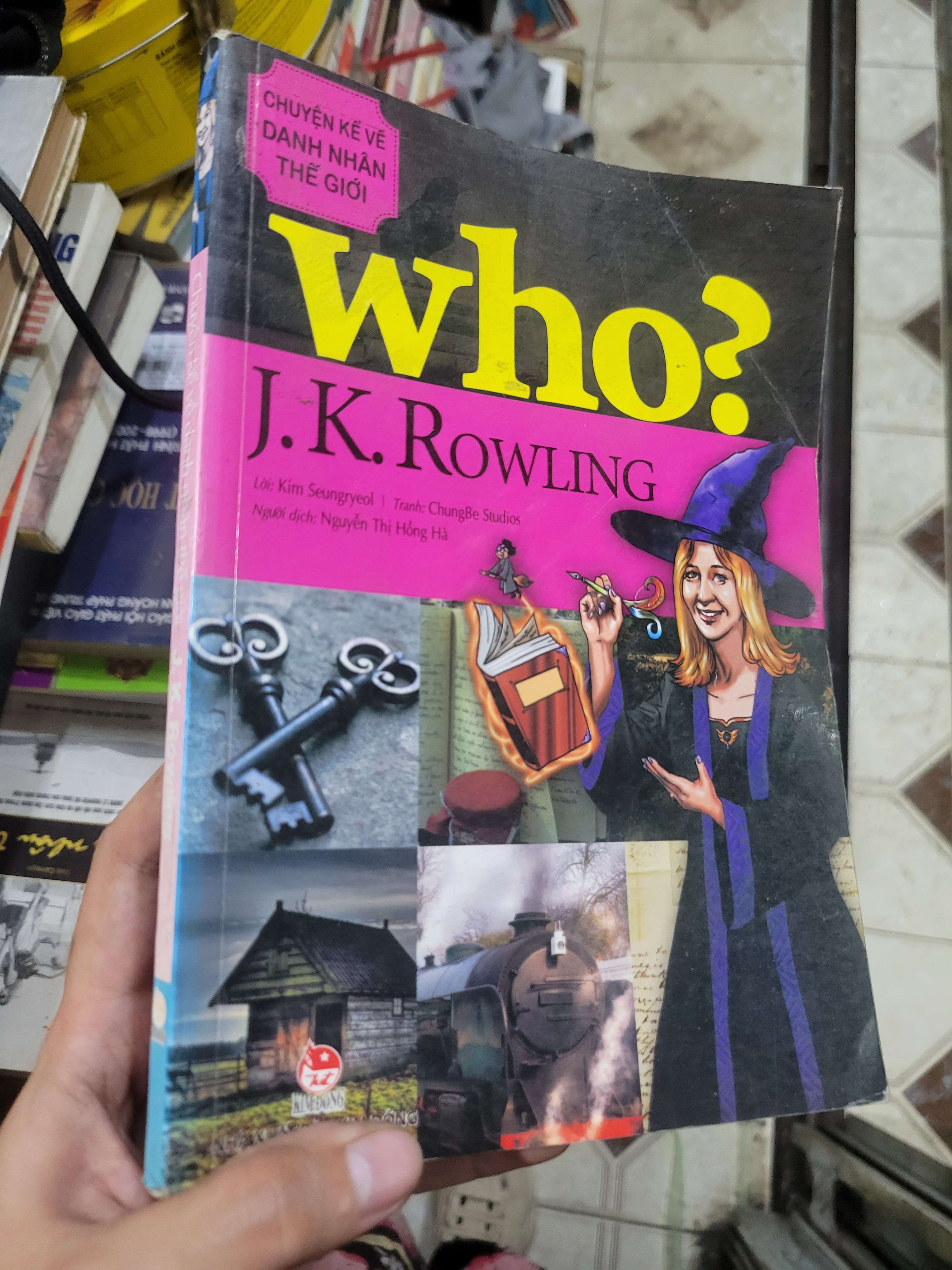 Chuyện kể về danh nhân thế giới - J.K. Rowling 2020 mới 80% ố, bẩn bìa (Sách Danh nhân) BGB