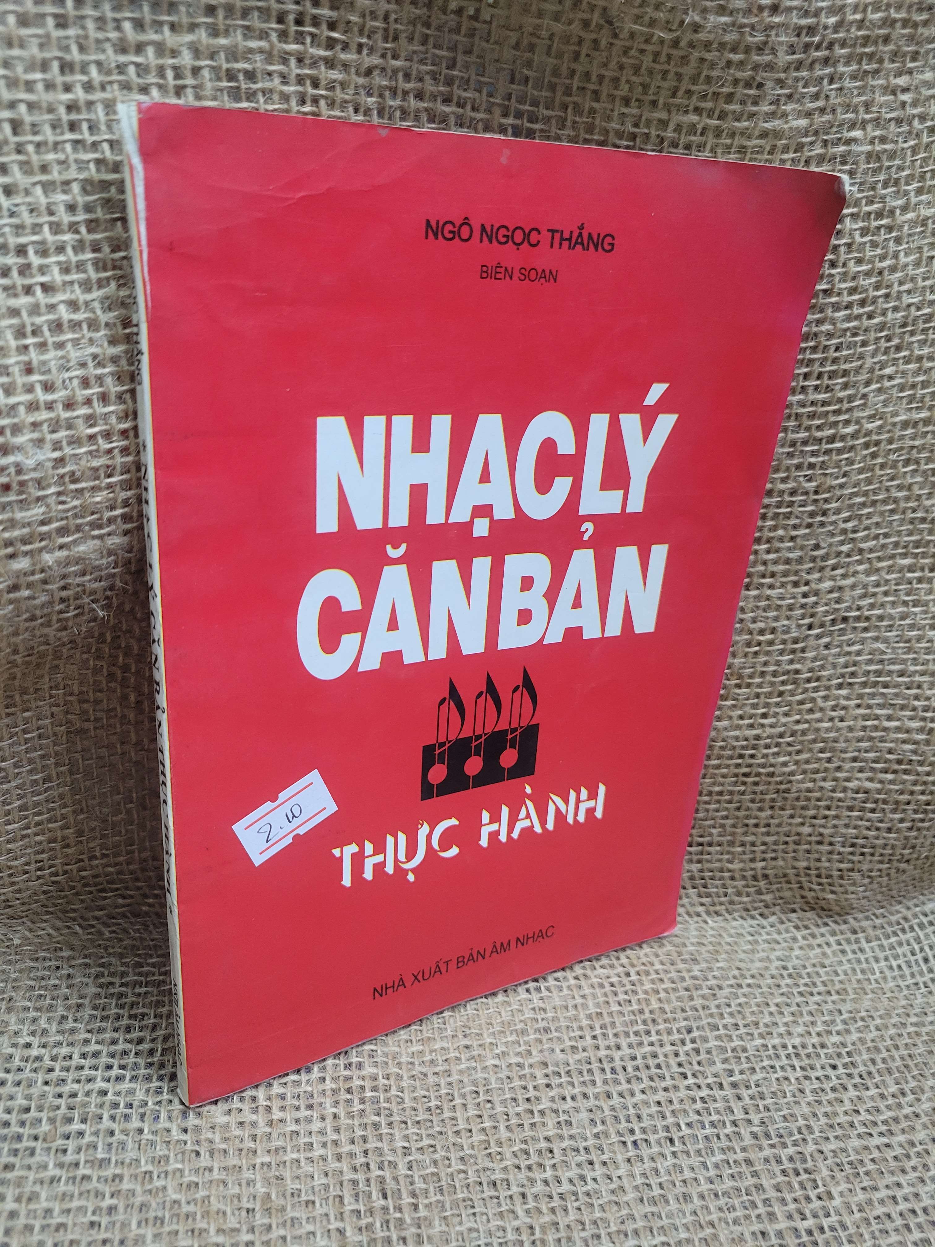 Nhạc lý căn bản thực hành - Ngô Ngọc Thắng 1999 mới 70% ố, bẩn bìa (Sách kiến thức tổng hợp) HCM