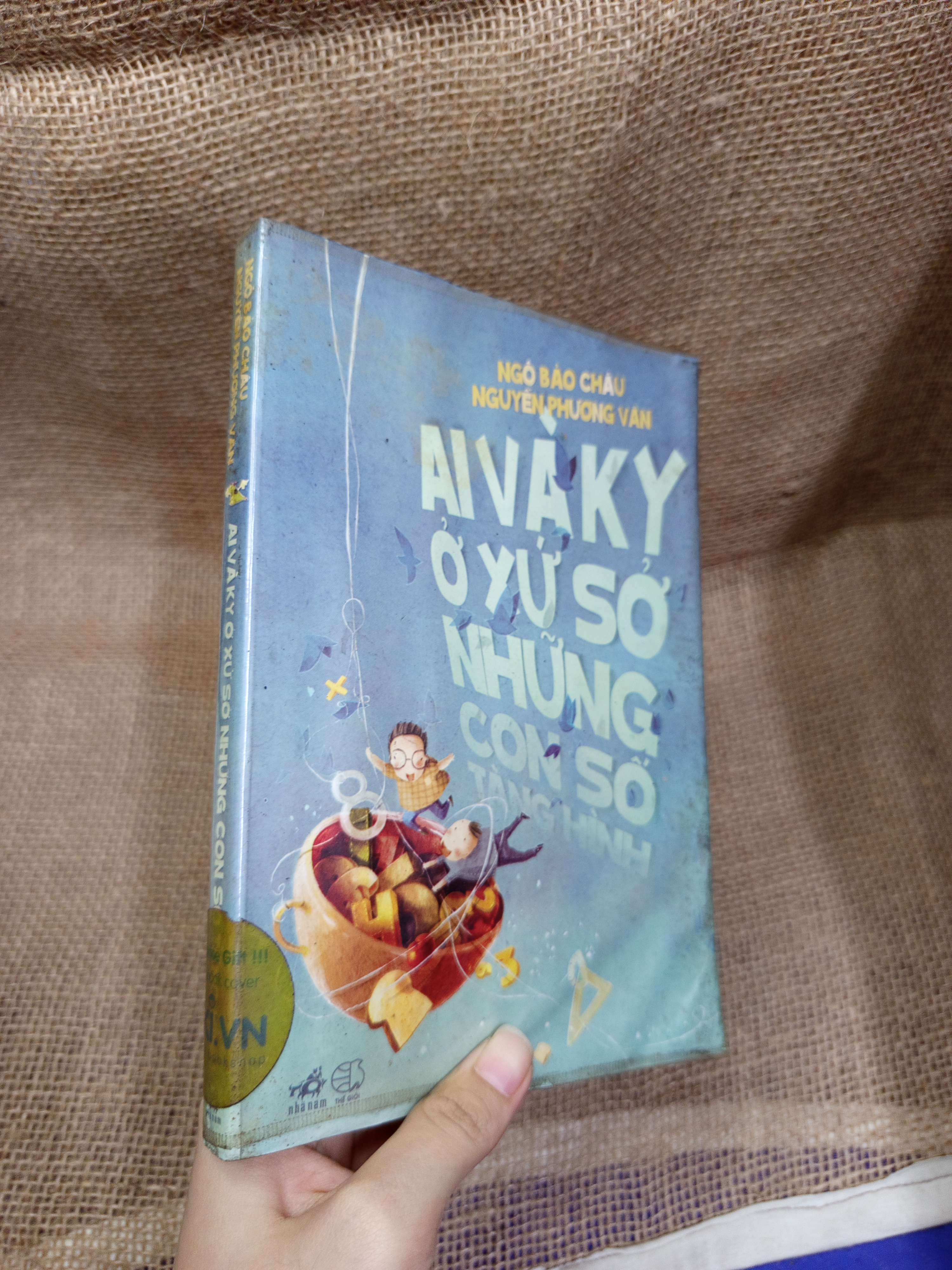 Ai và Ky ở xứ sở những con số tàng hình - Ngô Bảo Châu, Nguyễn Phương Văn 2012 mới 80% bẩn bìa, ố (Sách văn học) HLSC