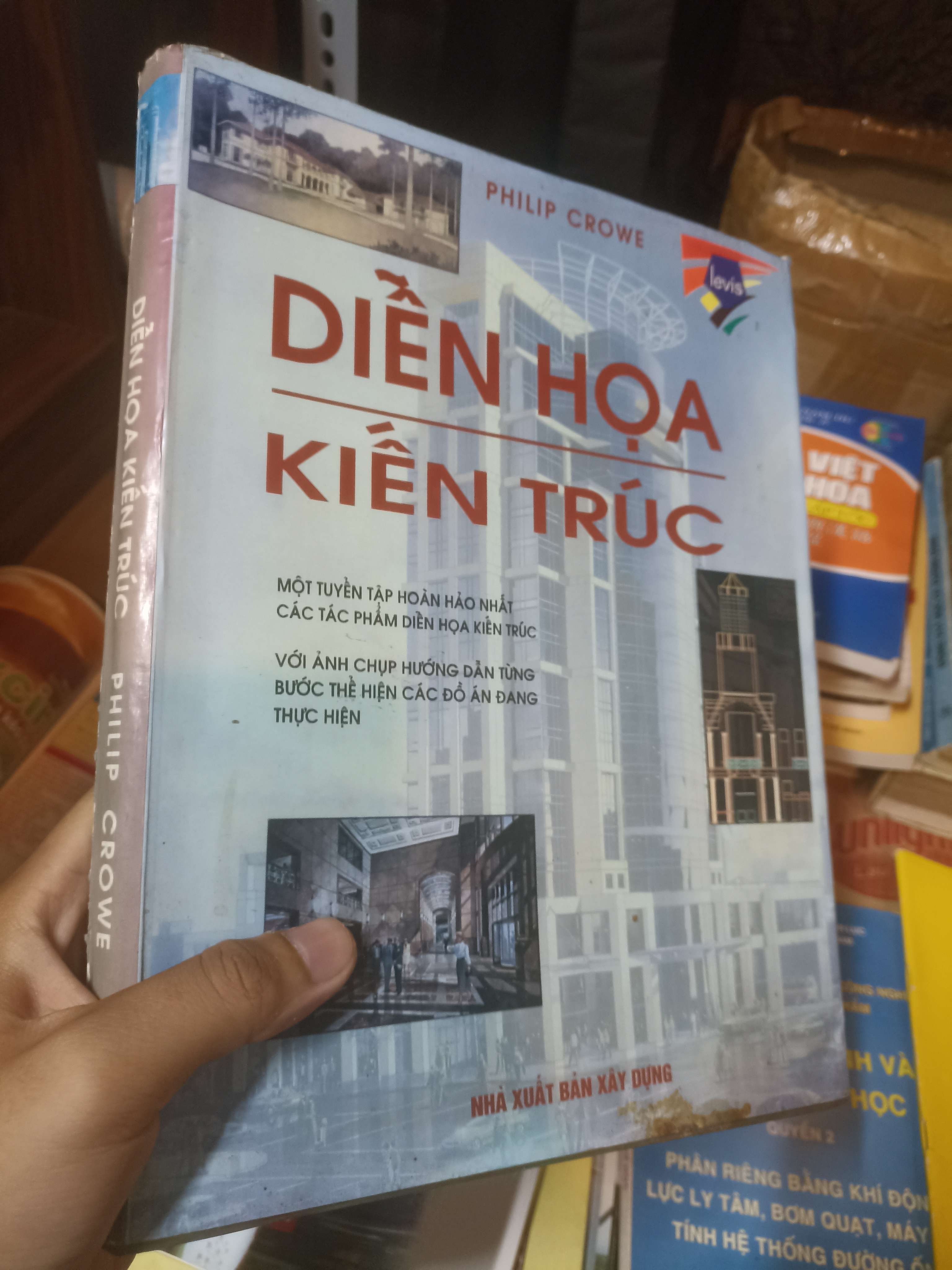 Diễn Họa Kiến Trúc - Philip Crowe (Bìa cứng) (Sách giáo khoa - giáo trình) NSX