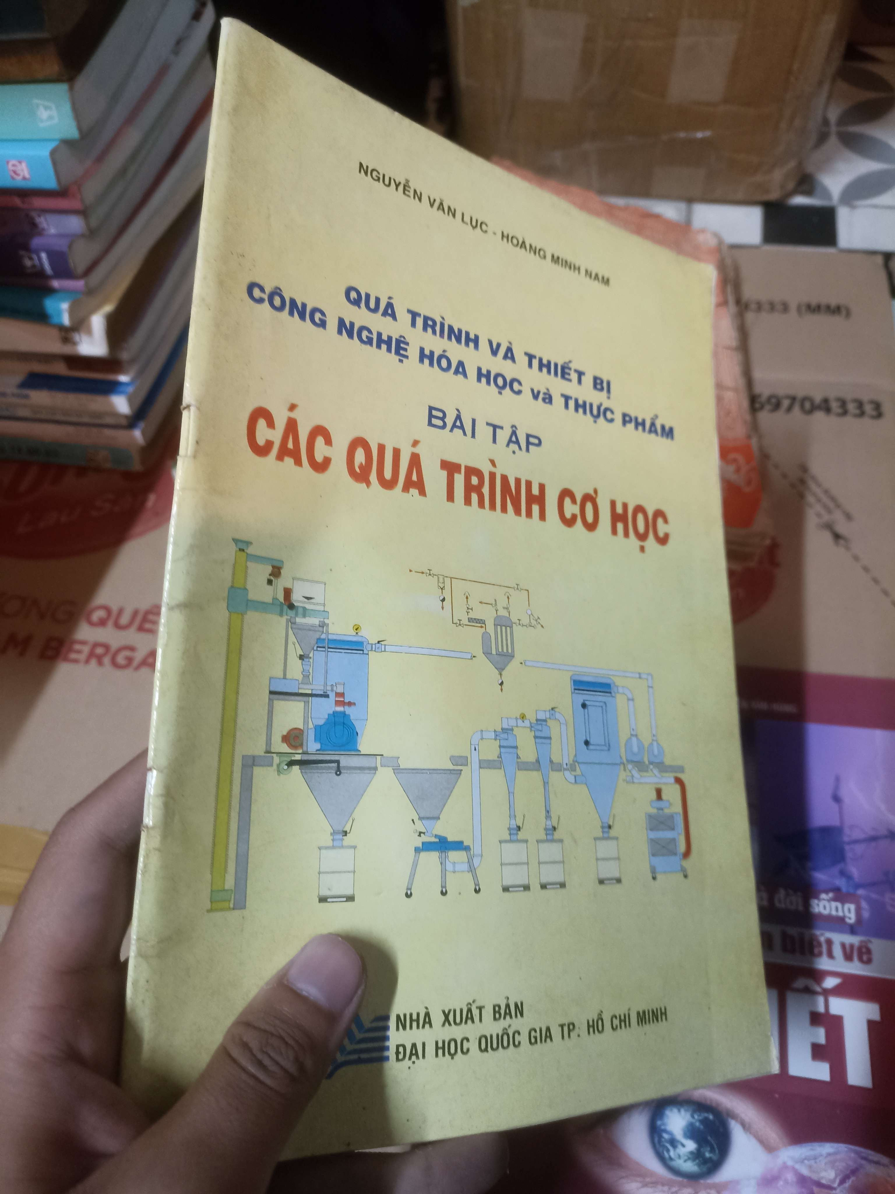CÁC QUÁ TRÌNH CƠ HỌC (Bài tập) - NGUYỄN VĂN LỤC (Sách giáo khoa - giáo trình) NSX