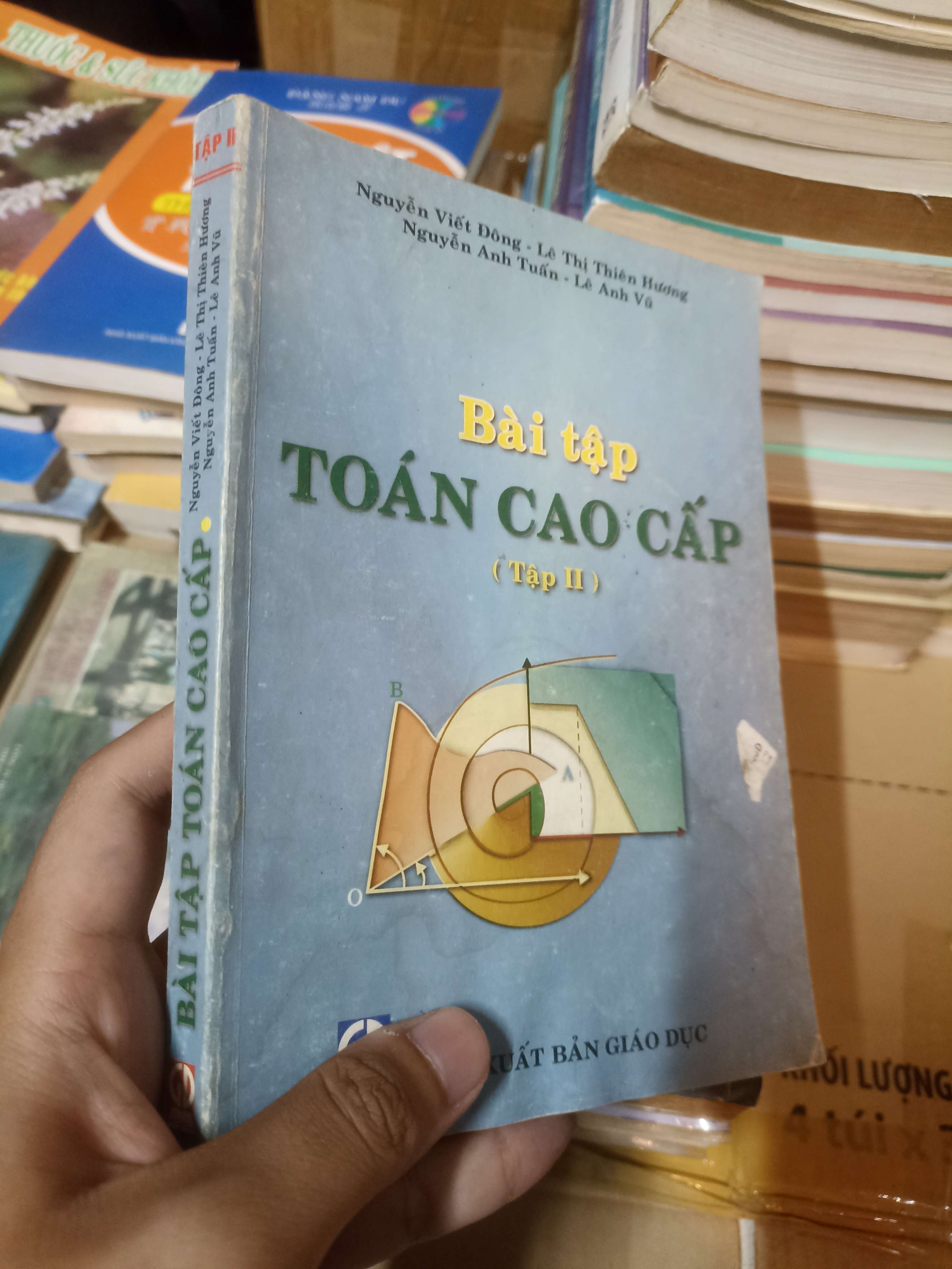 Bài tập TOÁN CAO CẤP (Tập II) - Nguyễn Viết Đông (Sách giáo khoa - giáo trình) NSX