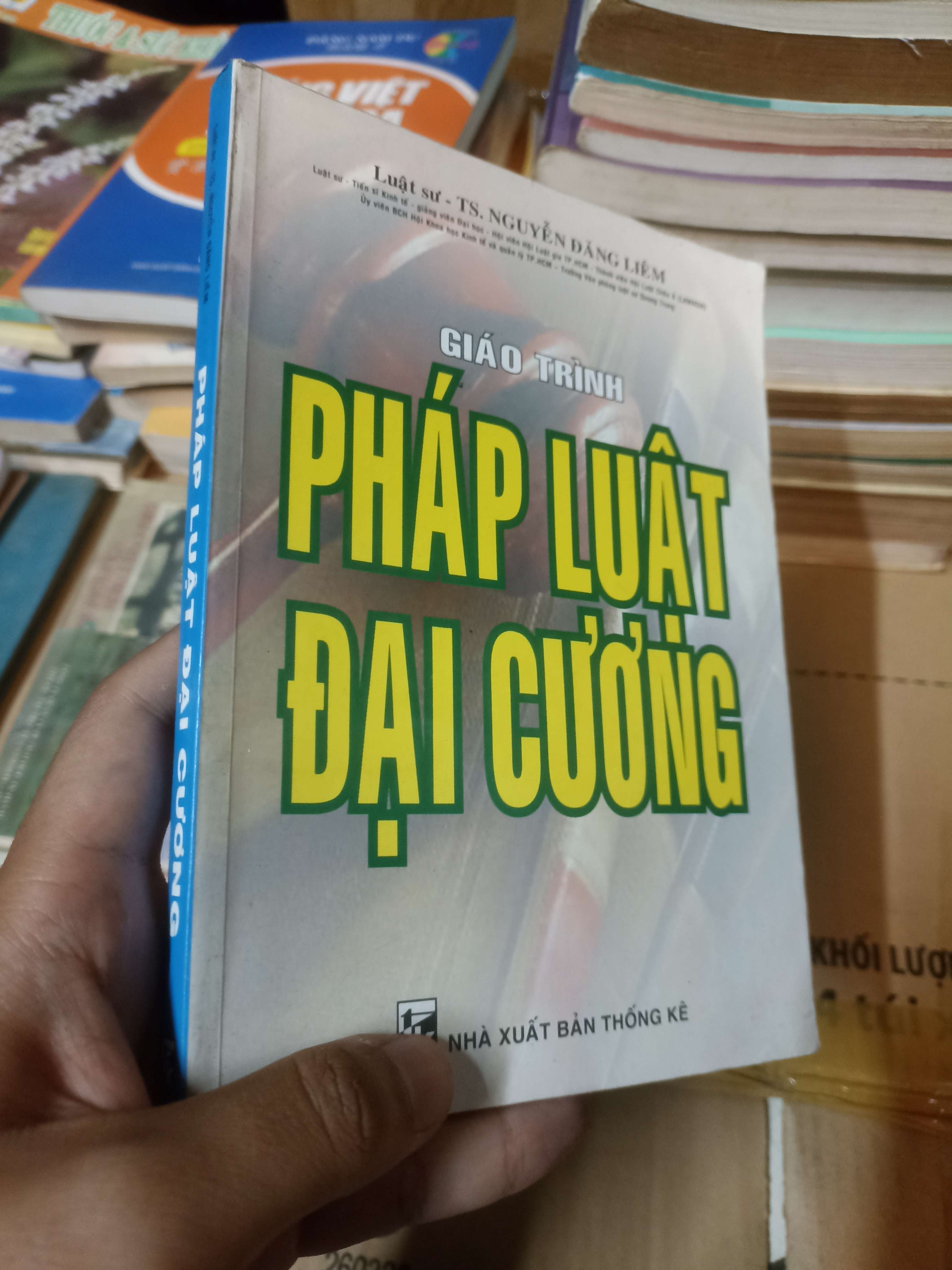 PHÁP LUẬT ĐẠI CƯƠNG - NGUYỄN ĐĂNG LIÊM (Sách giáo khoa - giáo trình) NSX