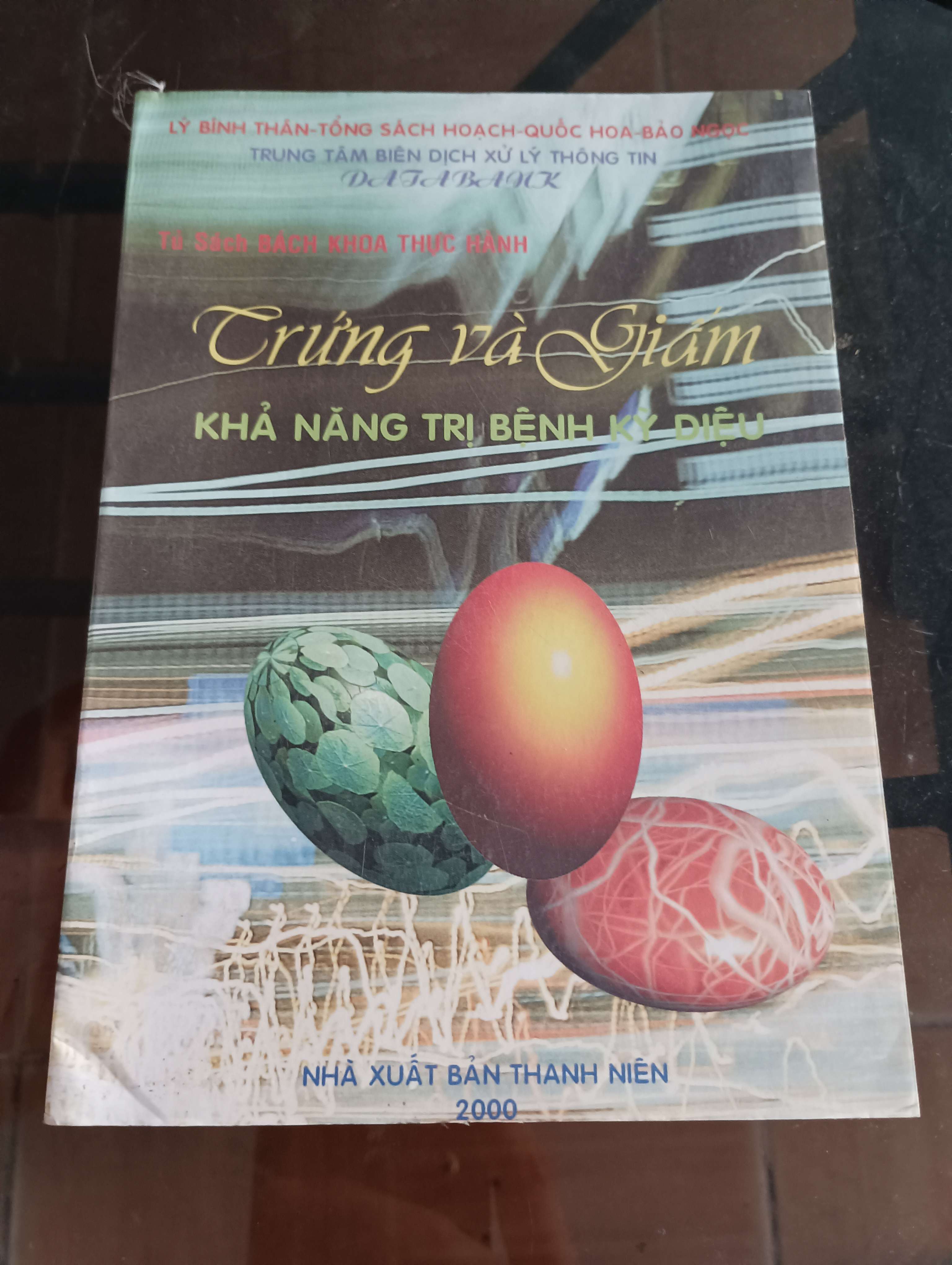 Trứng và giấm khả năng trị bệnh kỳ diệu (Tủ sách bách khoa thực hành) - Lý Bình Thân 2000 (Sách Y học - Sức khỏe - Thể thao) VAVO