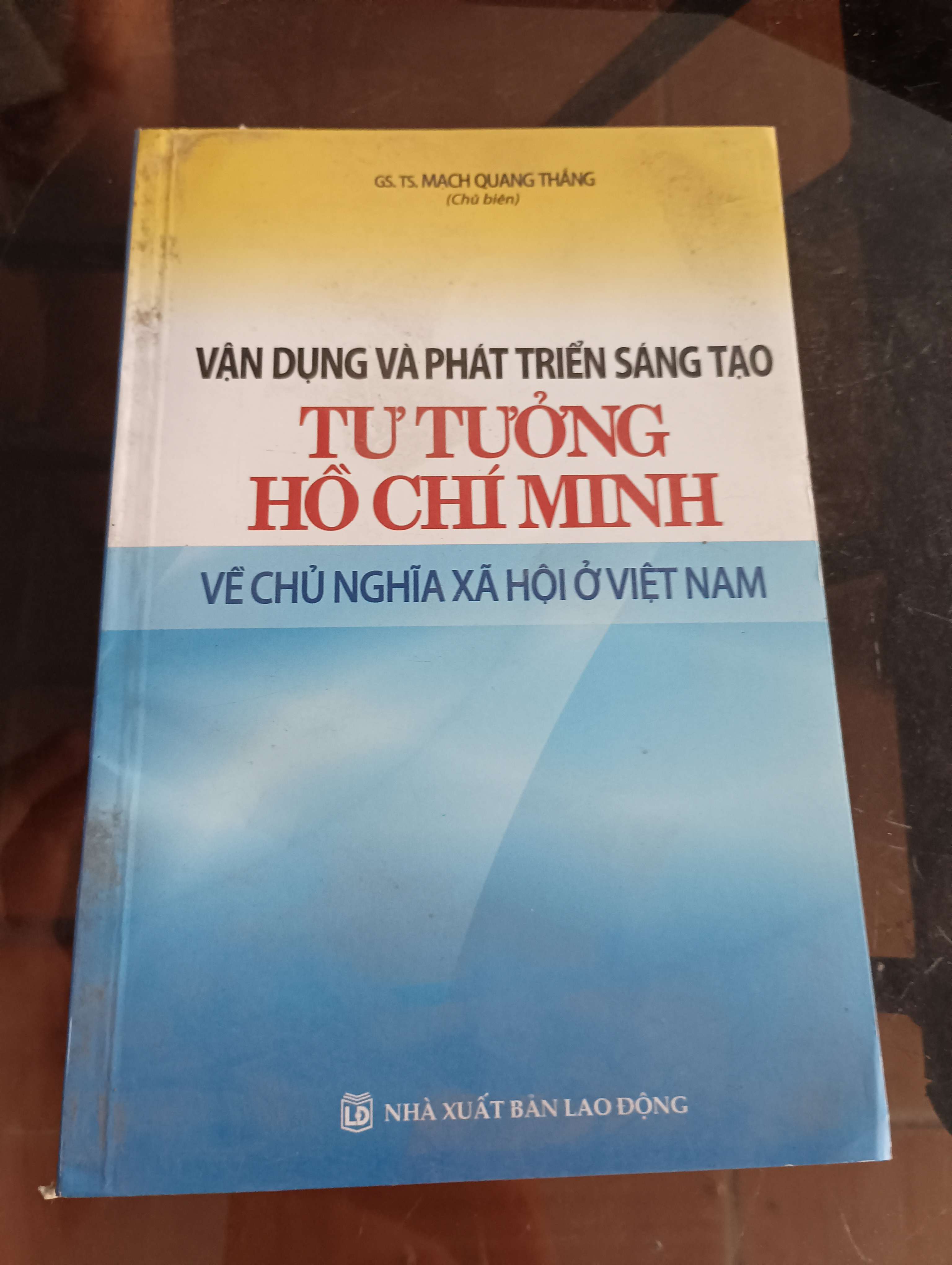 Vận dụng và phát triển sáng tạo tư tưởng Hồ Chí Minh về chủ nghĩa xã hội ở Việt Nam - GS. TS. Mạch Quang Thắng 2010 (Sách chính trị - pháp lý) VAVO