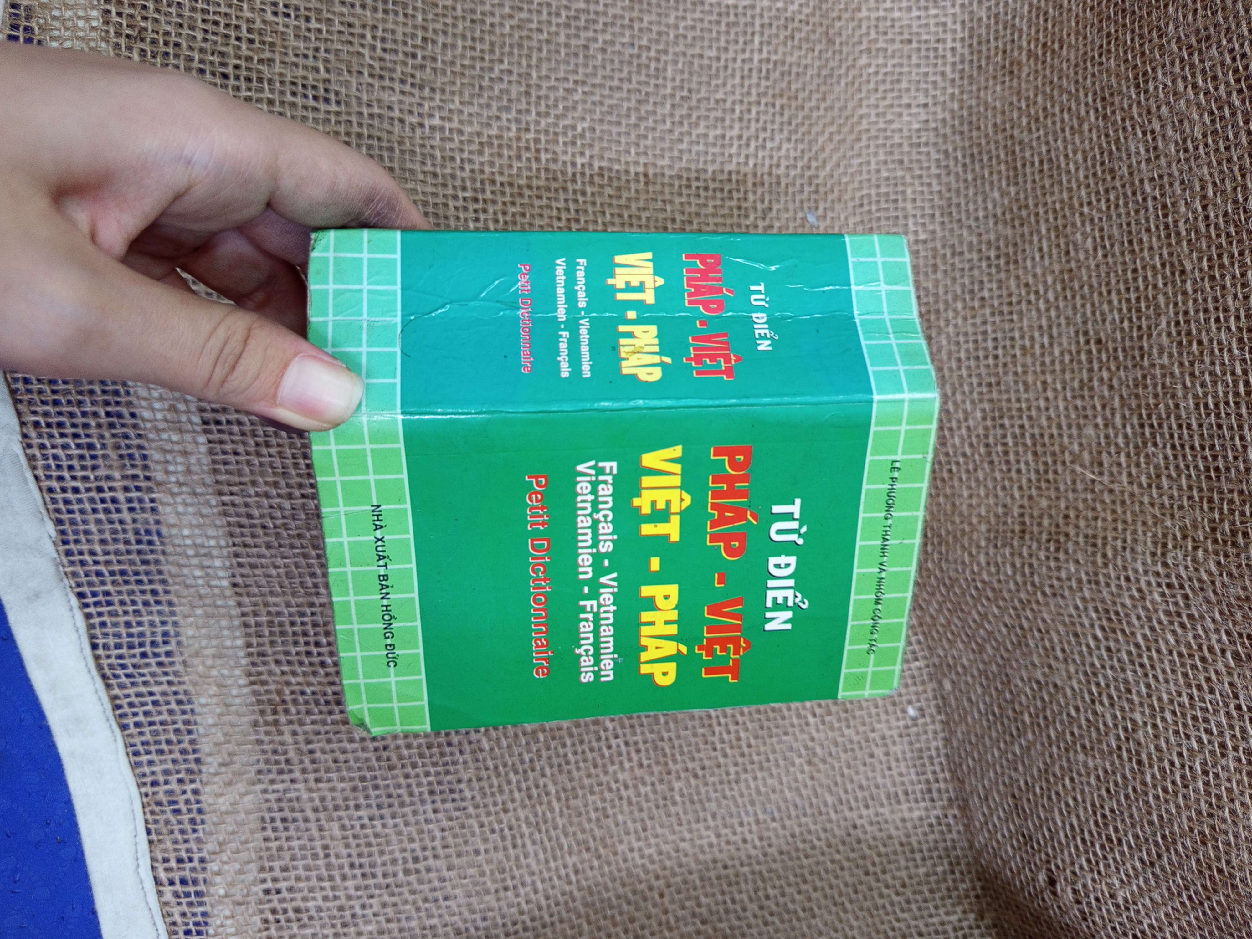 Từ điển Pháp - Việt Việt - Pháp 2012 mới 80% bẩn bìa, ố (Từ điển) HLSC