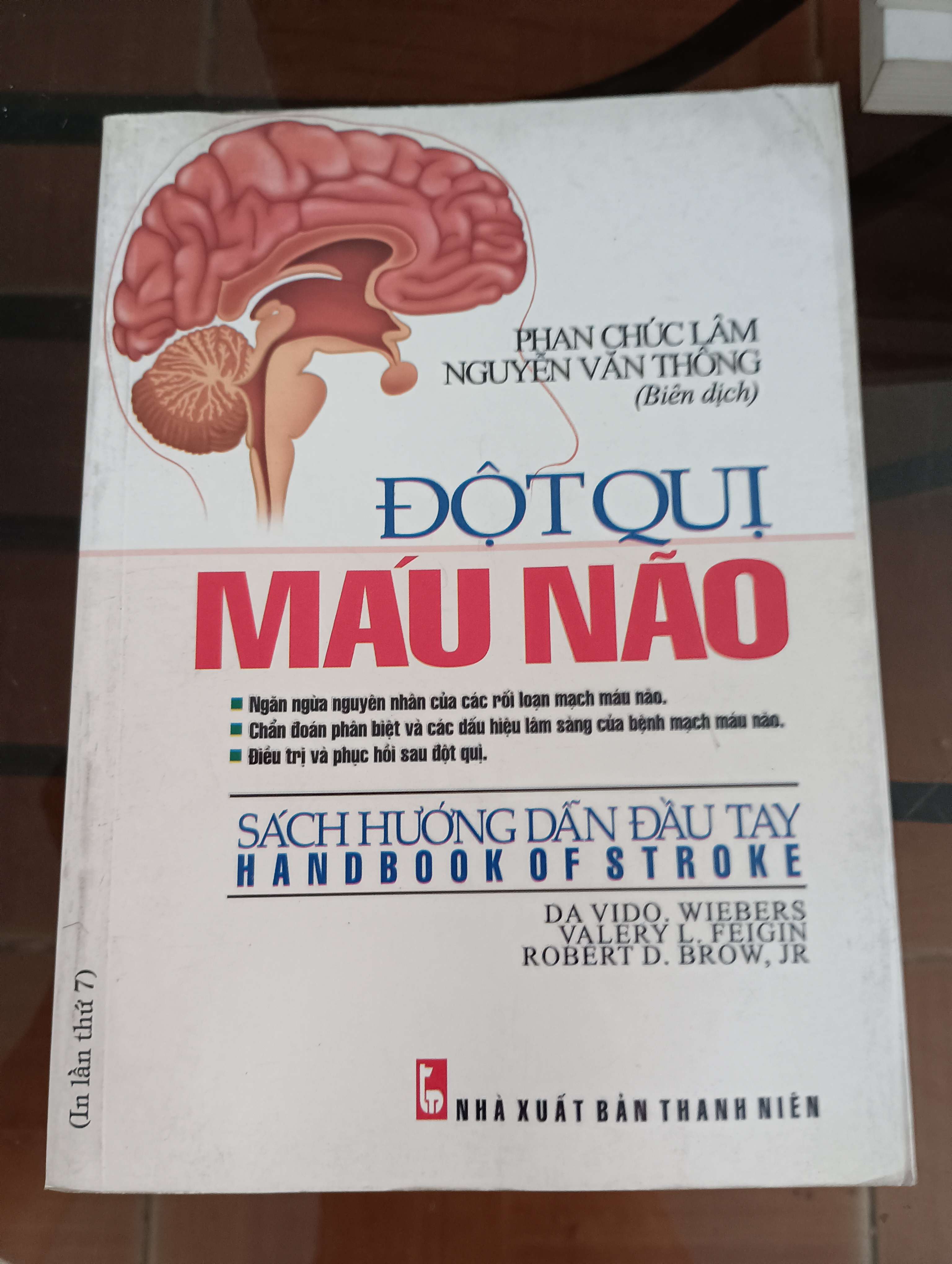 Đột quỵ máu não: Sách hướng dẫn đầu tay (Handbook of Stroke) - David O. Wiebers, Valery L. Feigin, Robert D. Brow Jr 2010 (Sách Y học - Sức khỏe - Thể thao) VAVO