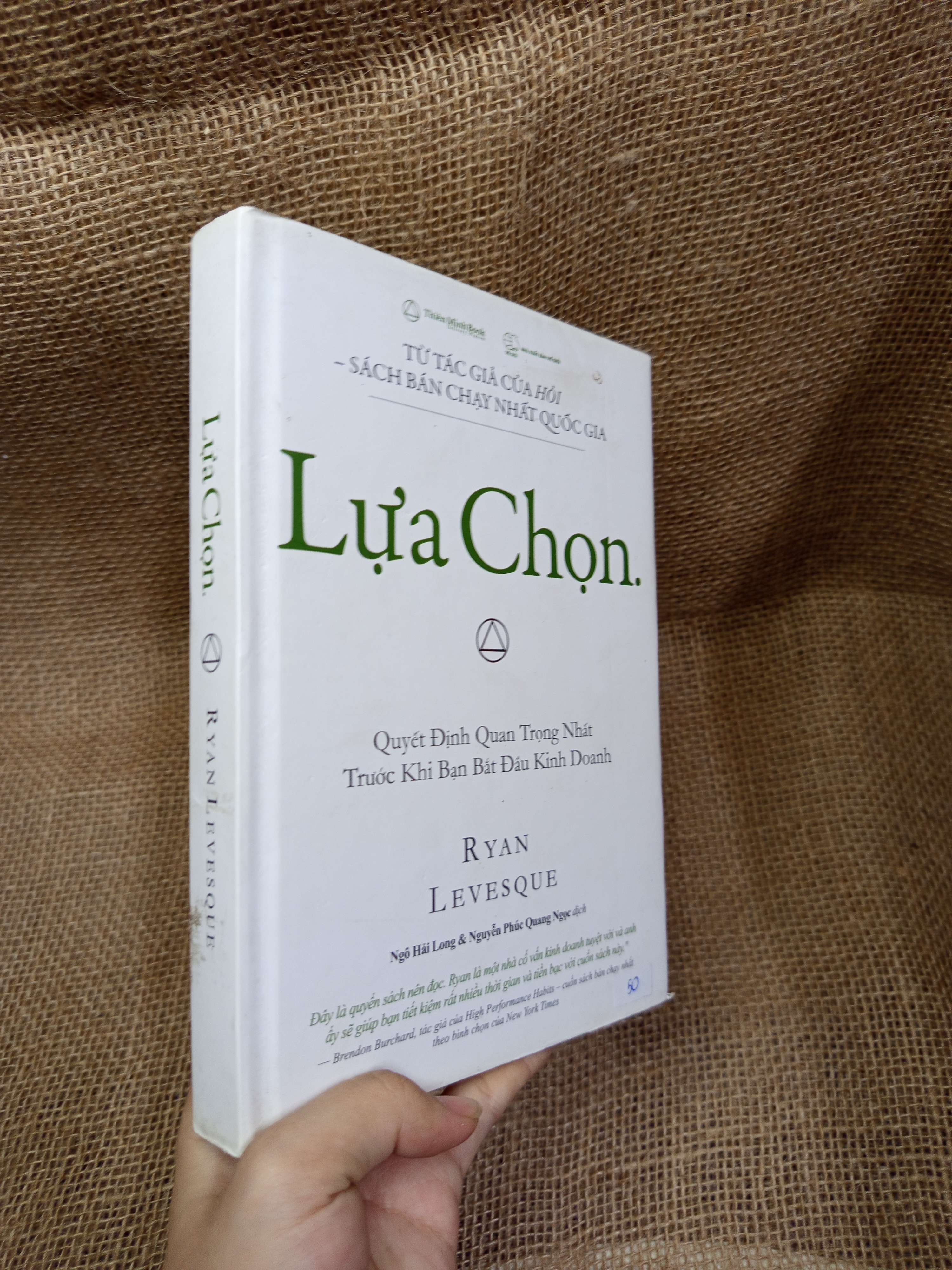 Lựa chọn - Ryan Levesque bìa cứng 2021 mới 80% bẩn bìa, ố (Kinh doanh - Marketing) HCM