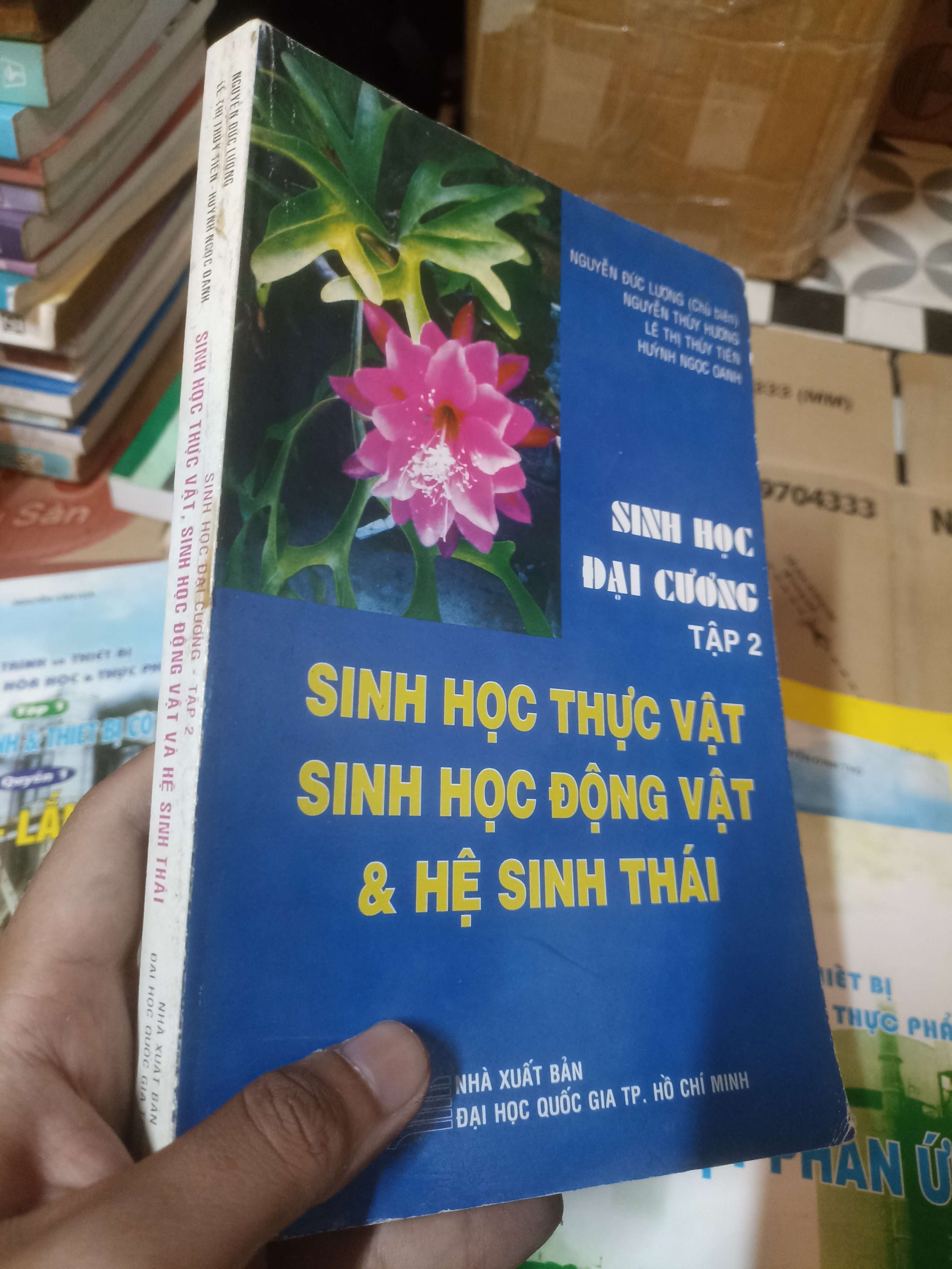 Sinh Học Đại Cương 2: Sinh học thực vật , sinh học động vật và hệ sinh thái - Nguyễn Đức Lương (Sách giáo khoa - giáo trình) NSX