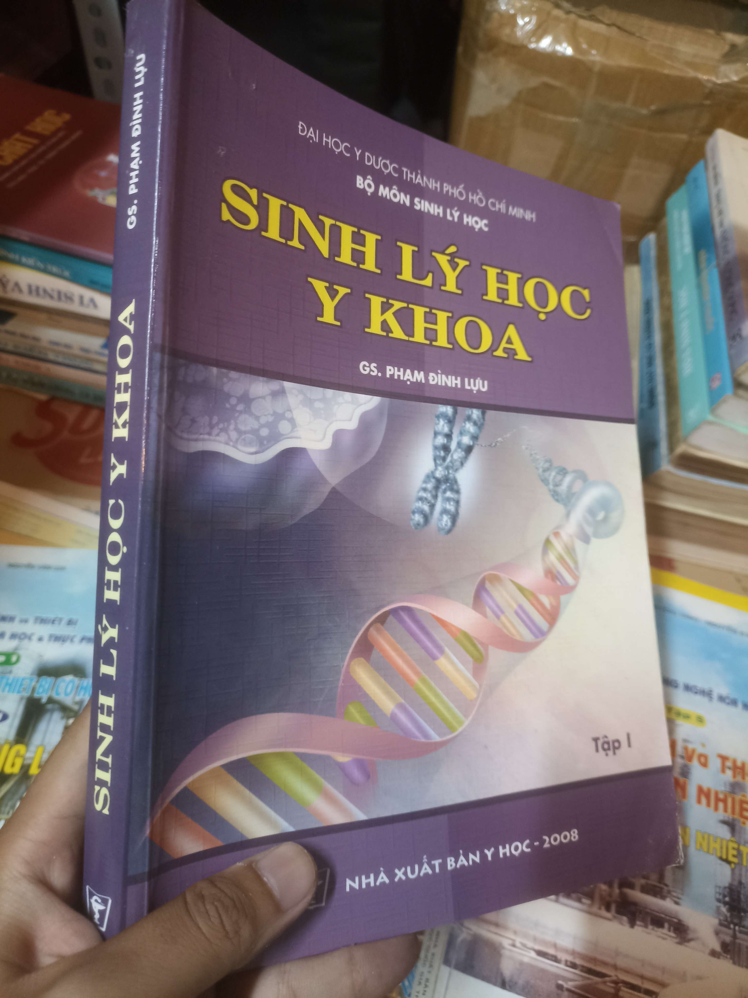SINH LÝ HỌC Y KHOA - PHẠM ĐÌNH LỰU (Sách giáo khoa - giáo trình) NSX
