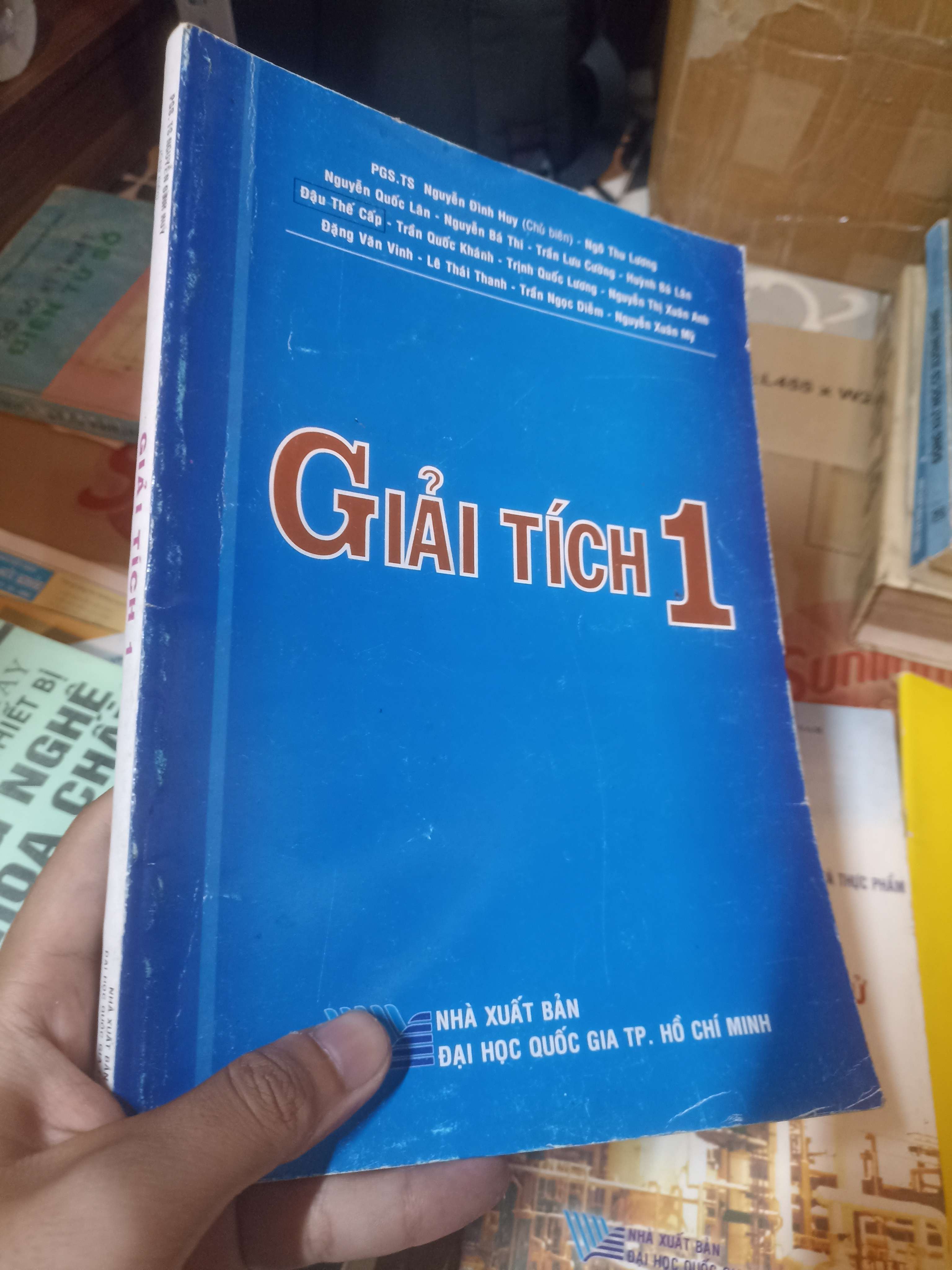 Giải Tích 1 - Nguyễn Đình Huy (Sách giáo khoa - giáo trình) NSX