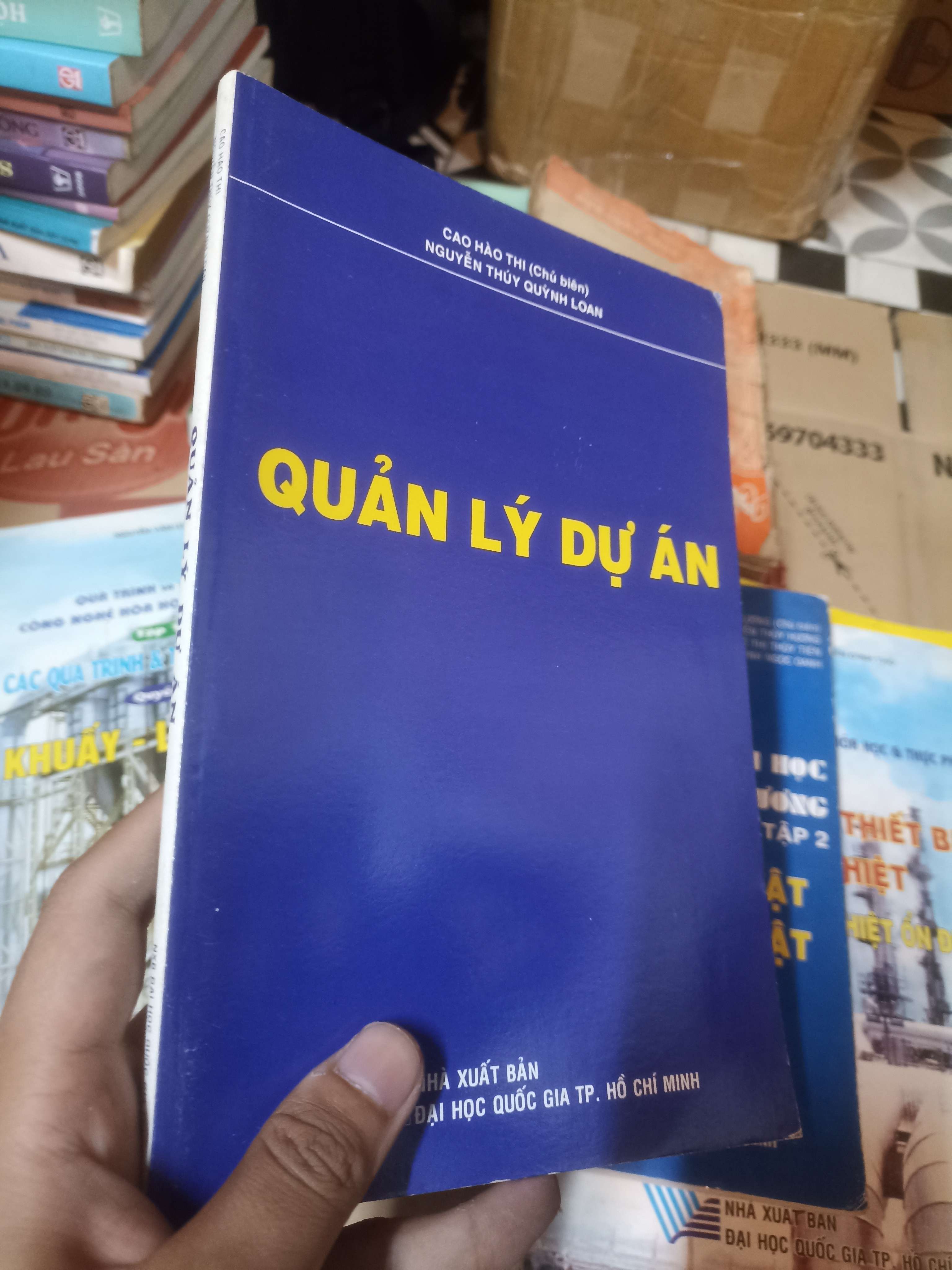 QUẢN LÝ DỰ ÁN - CAO HÀO THI (Sách giáo khoa - giáo trình) NSX