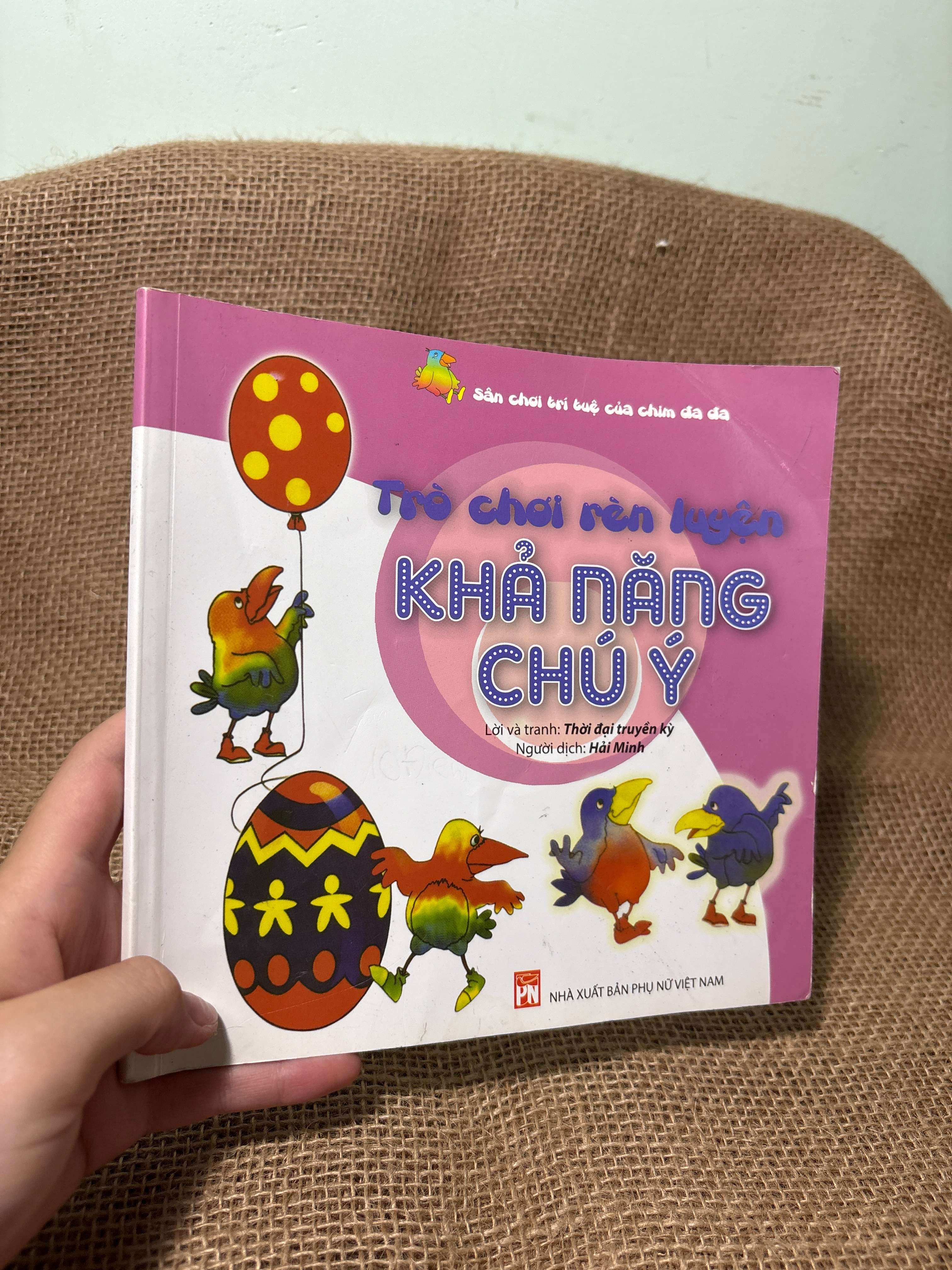 Trò chơi rèn luyện khả năng chú ý 2020 mới 80% (Kiến thức - kỹ năng cho con) HCM