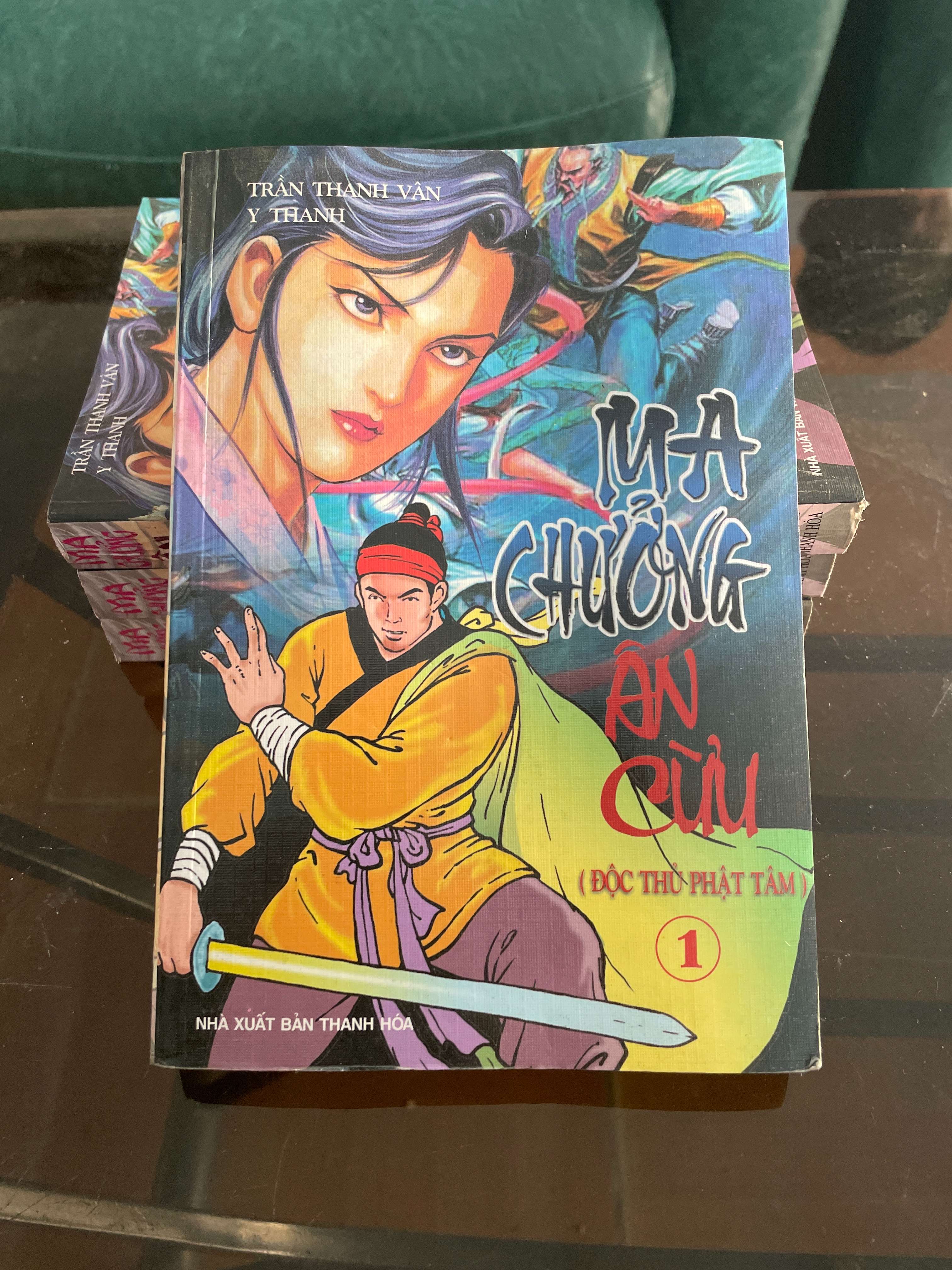 Ma Chưởng Ân Cừu: Độc Thủ Phật Tâm (4 Tập) - Trần Thanh Vân (Tiểu Thuyết) VAVO