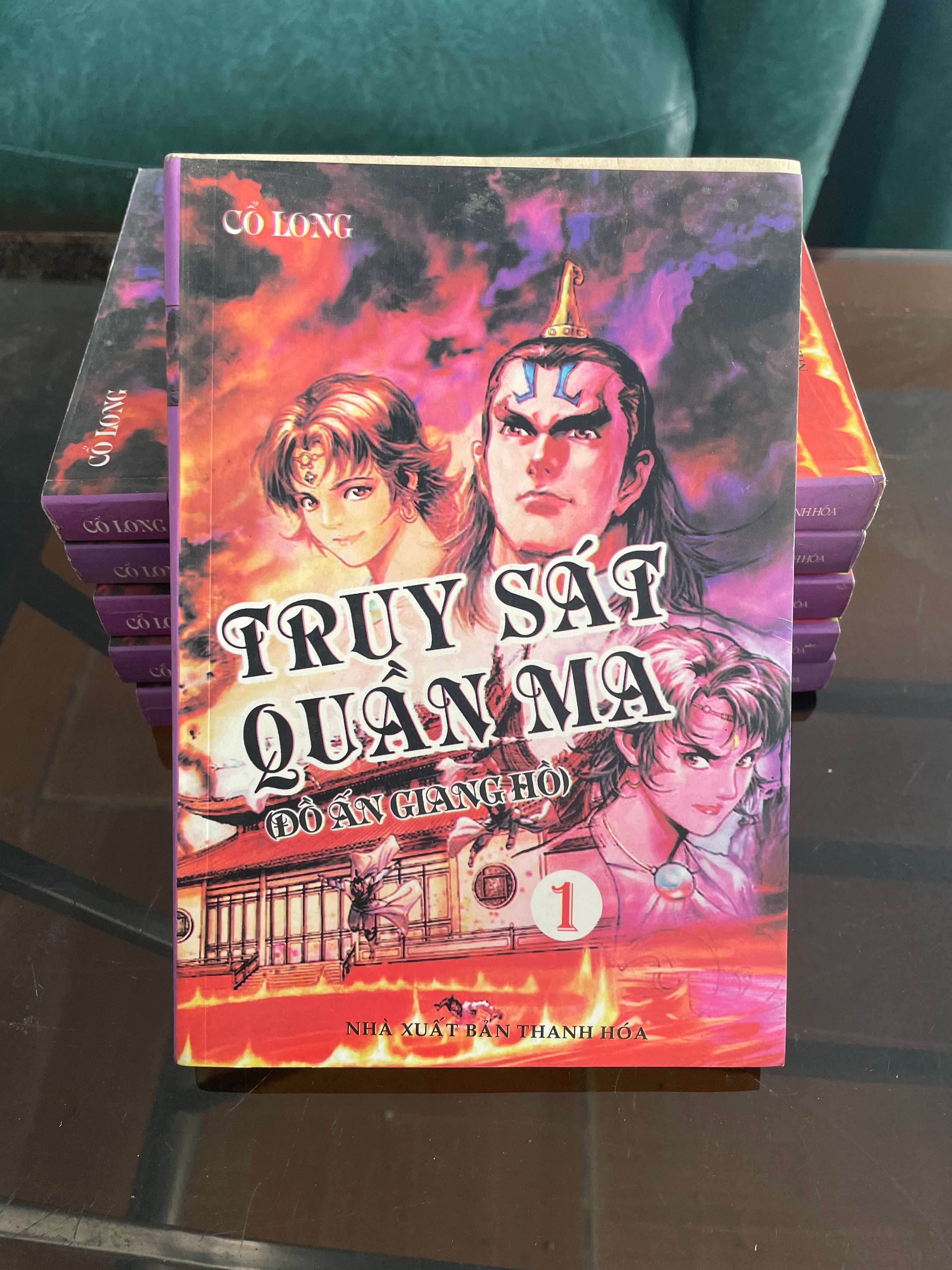 Truy Sát Quần Ma: Đồ Ấn Giang Hồ (6 Tập) - Cổ Long (Tiểu Thuyết) VAVO