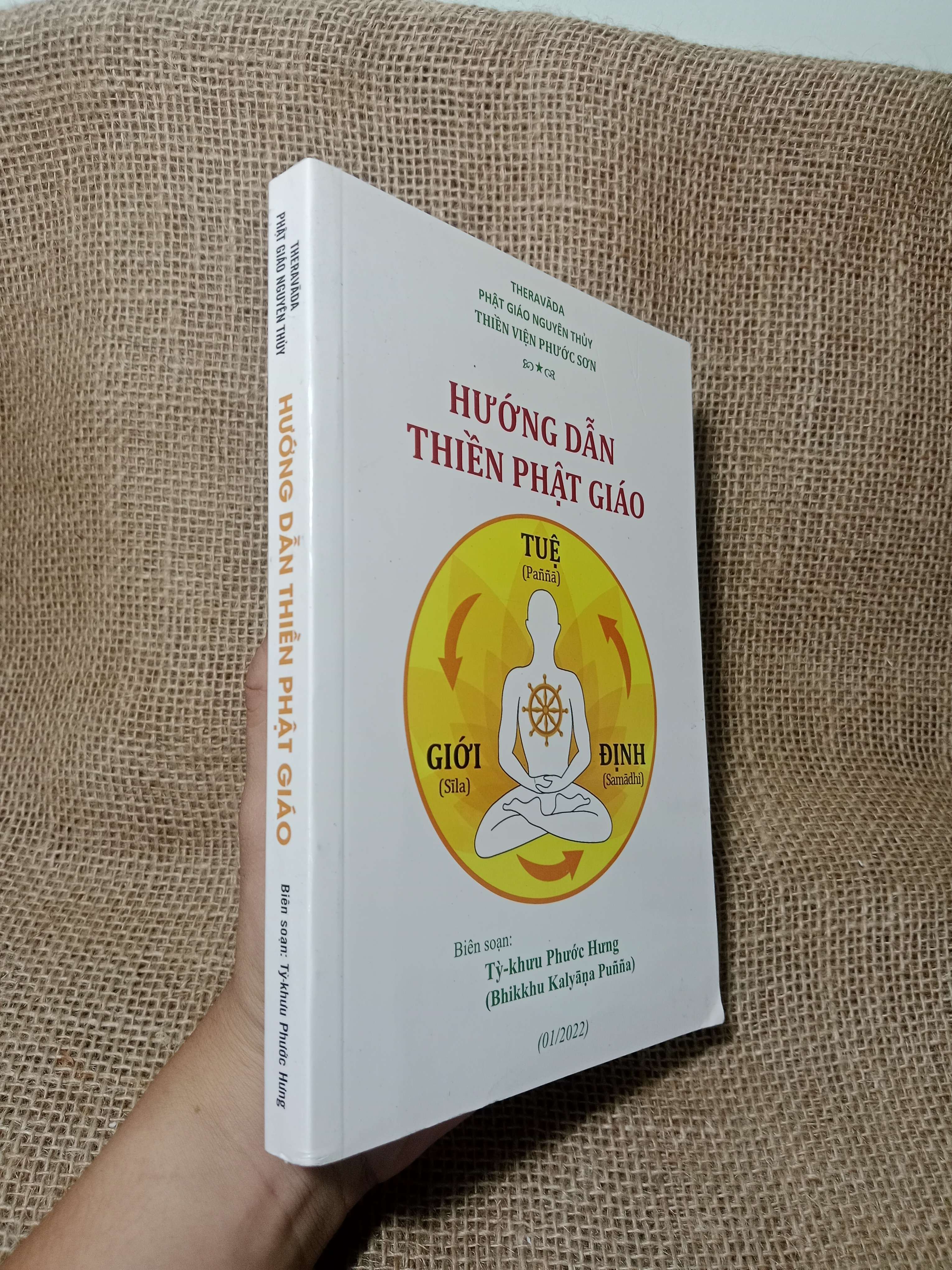 Hướng dẫn thiền Phật giáo - Tỳ-Khưu Phước Hưng 2022 mới 80% (Sách tôn giáo - tâm linh) HCM