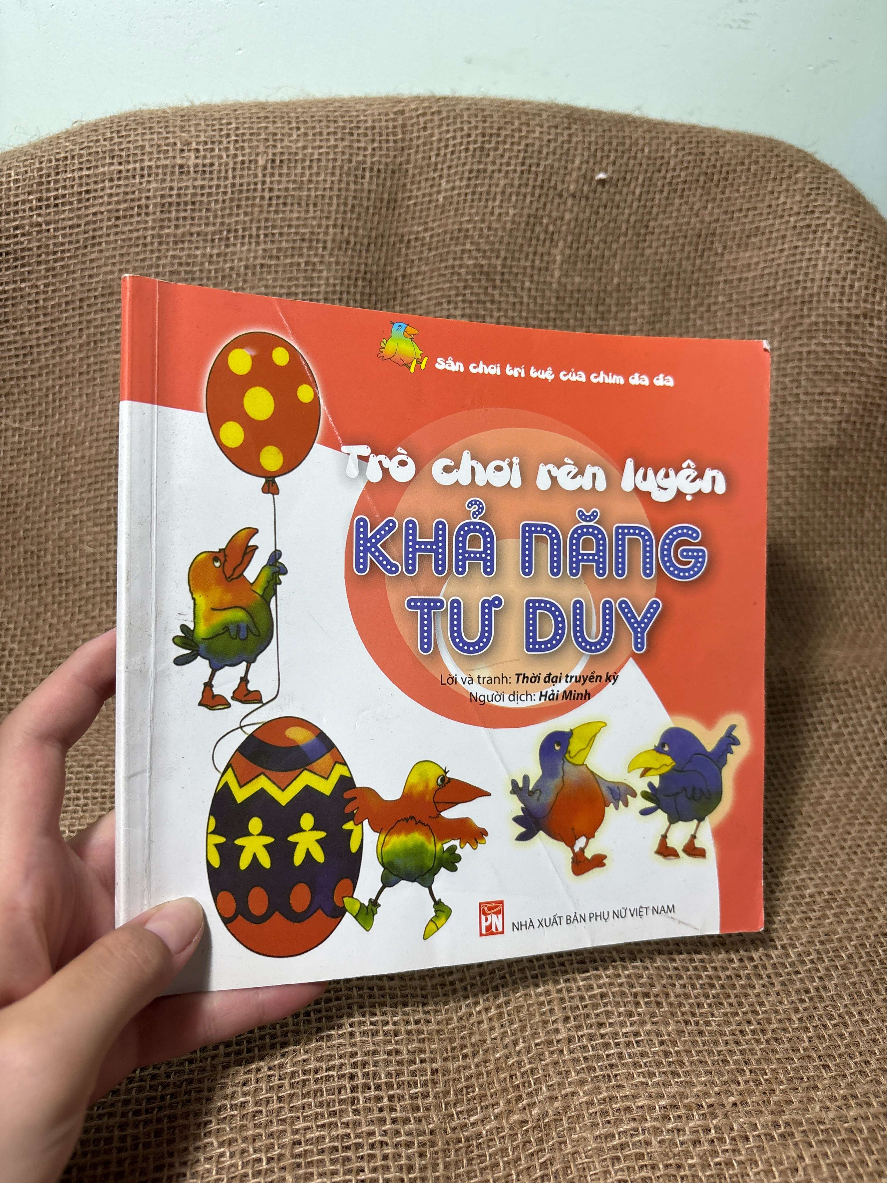 Trò chơi rèn luyện khả năng tư duy 2020 mới 80% (Kiến thức - kỹ năng cho con) HCM