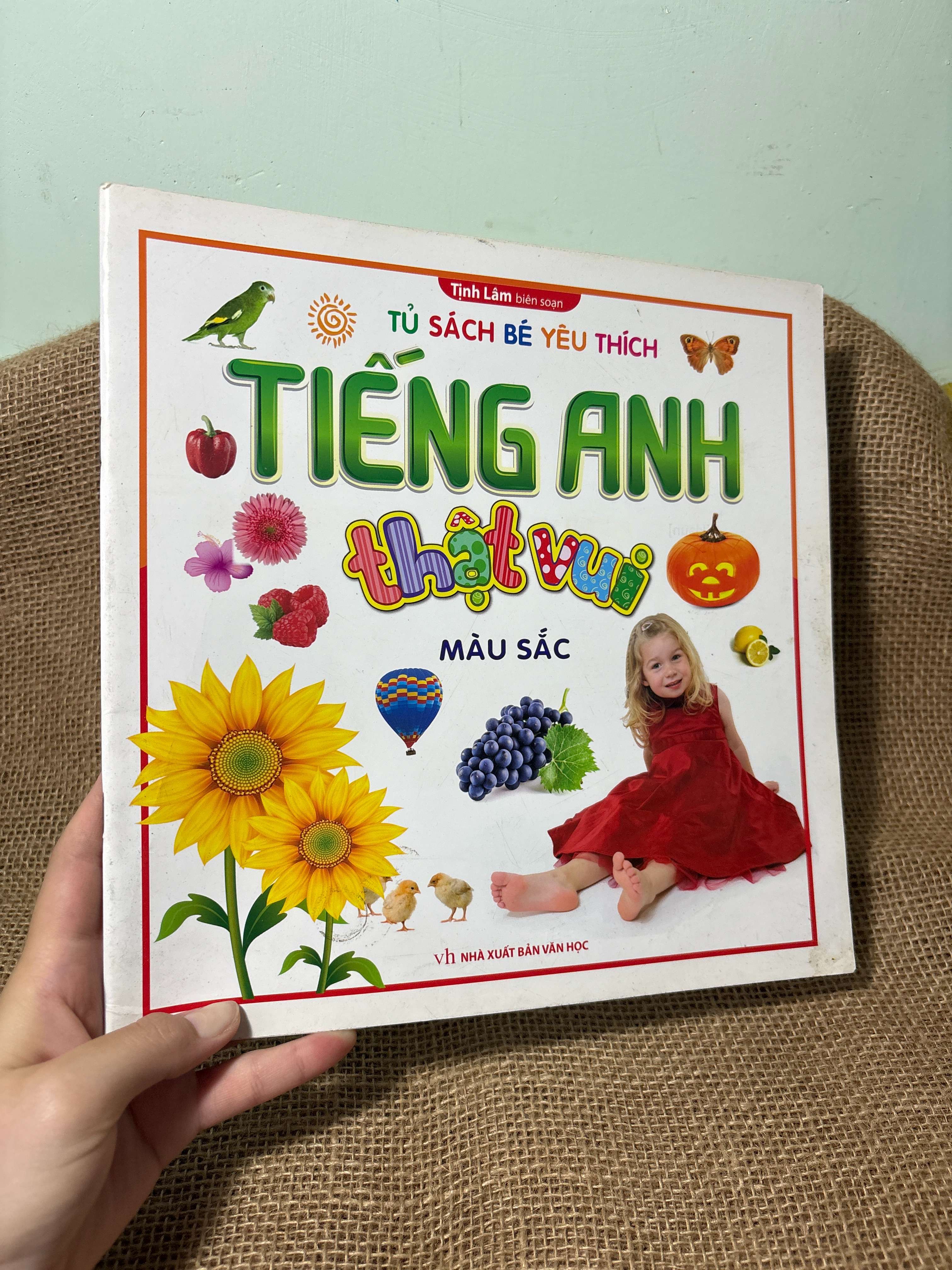Tiếng Anh thật vui màu sắc - Tịnh Lâm 2018 mới 80% (Sách tự học tiếng Anh) HCM