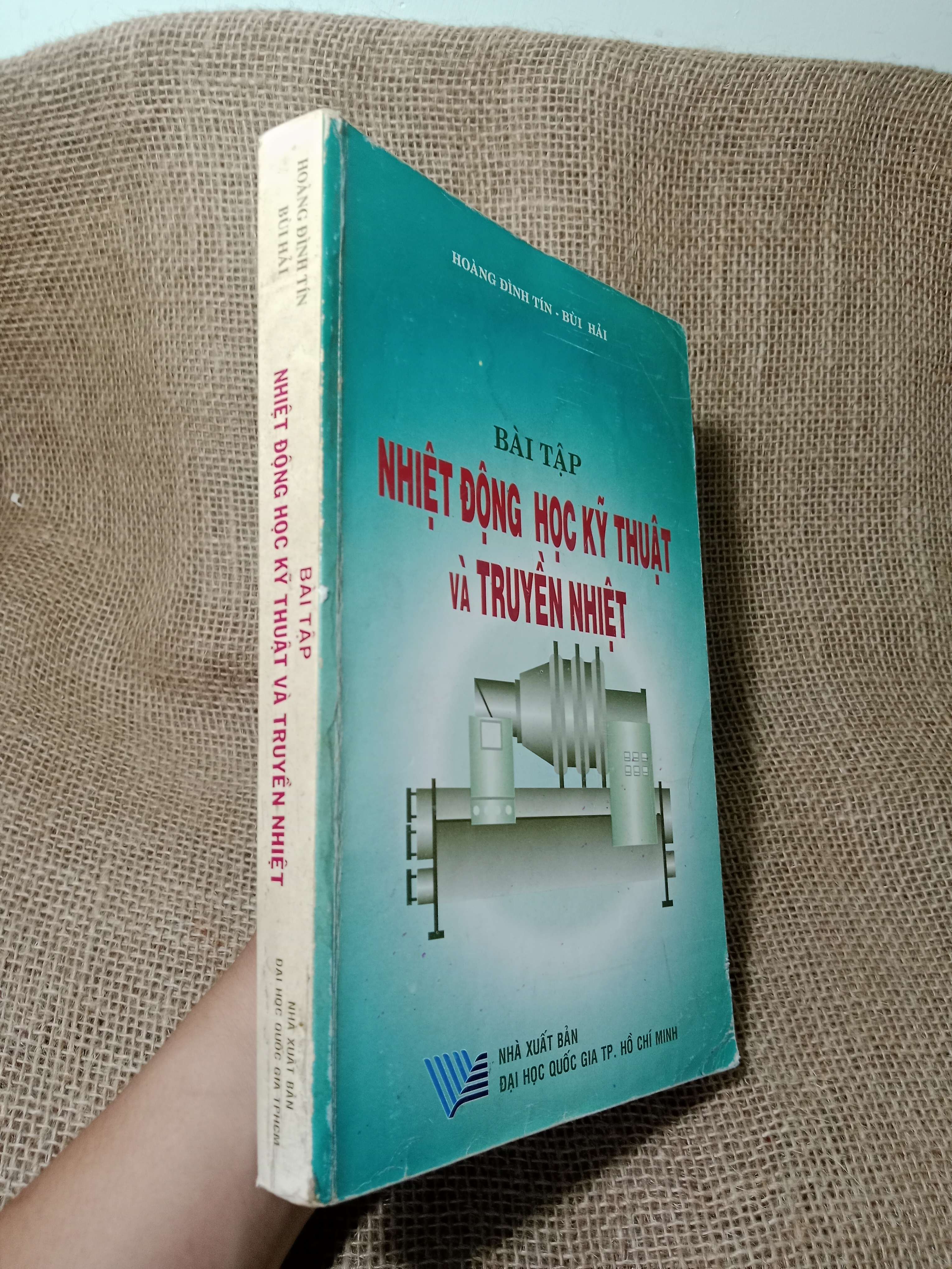 Bài tập nhiệt động học kỹ thuật và truyền nhiệt - Hoàng Đình Tín, Bùi Hải 2004 mới 70% , highlight, gạch chân (Giáo trình đại học - cao đẳng) HCM