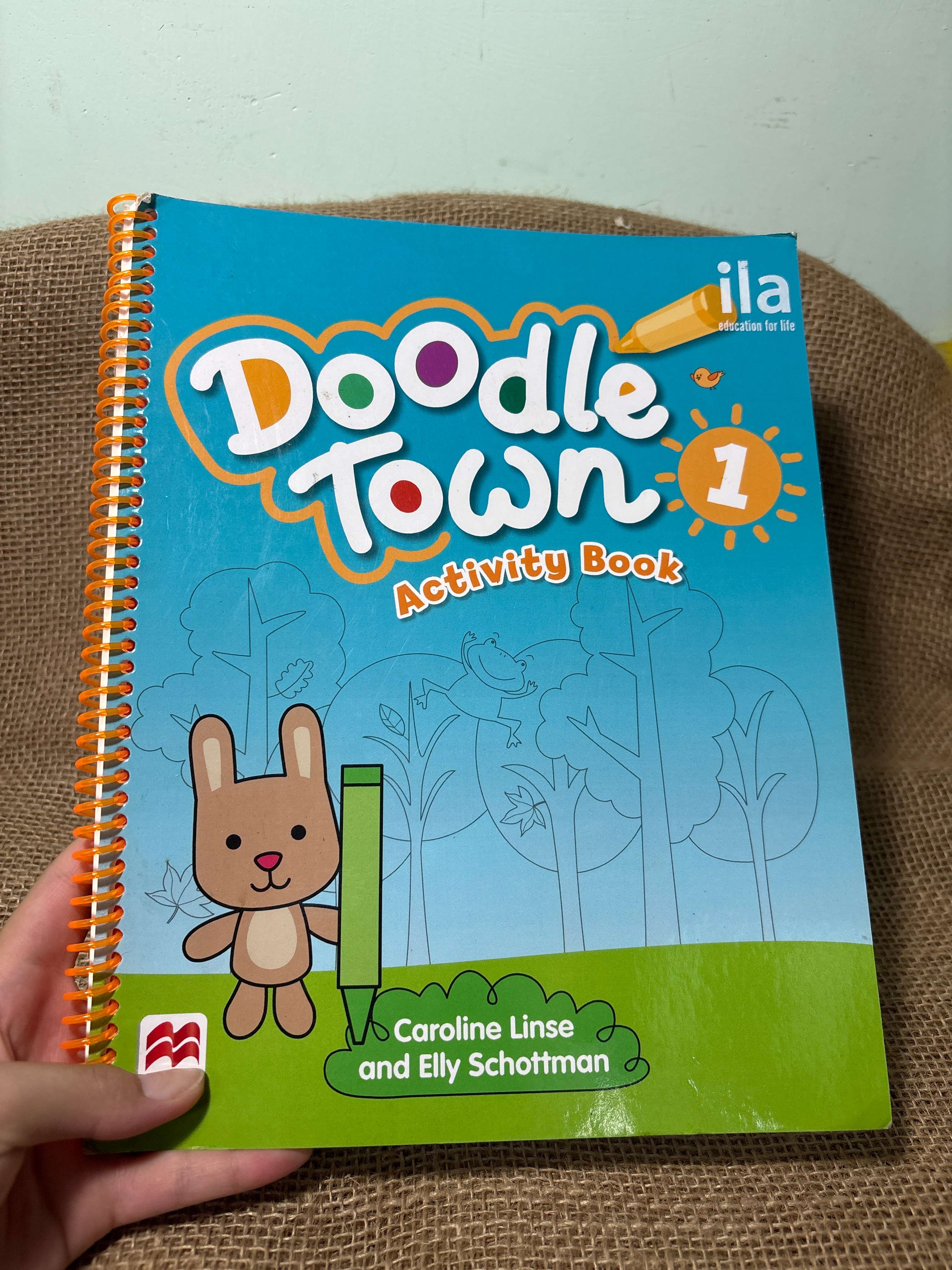 Doodle Town 1 2022 mới 80% (Sách tự học tiếng Anh) HCM