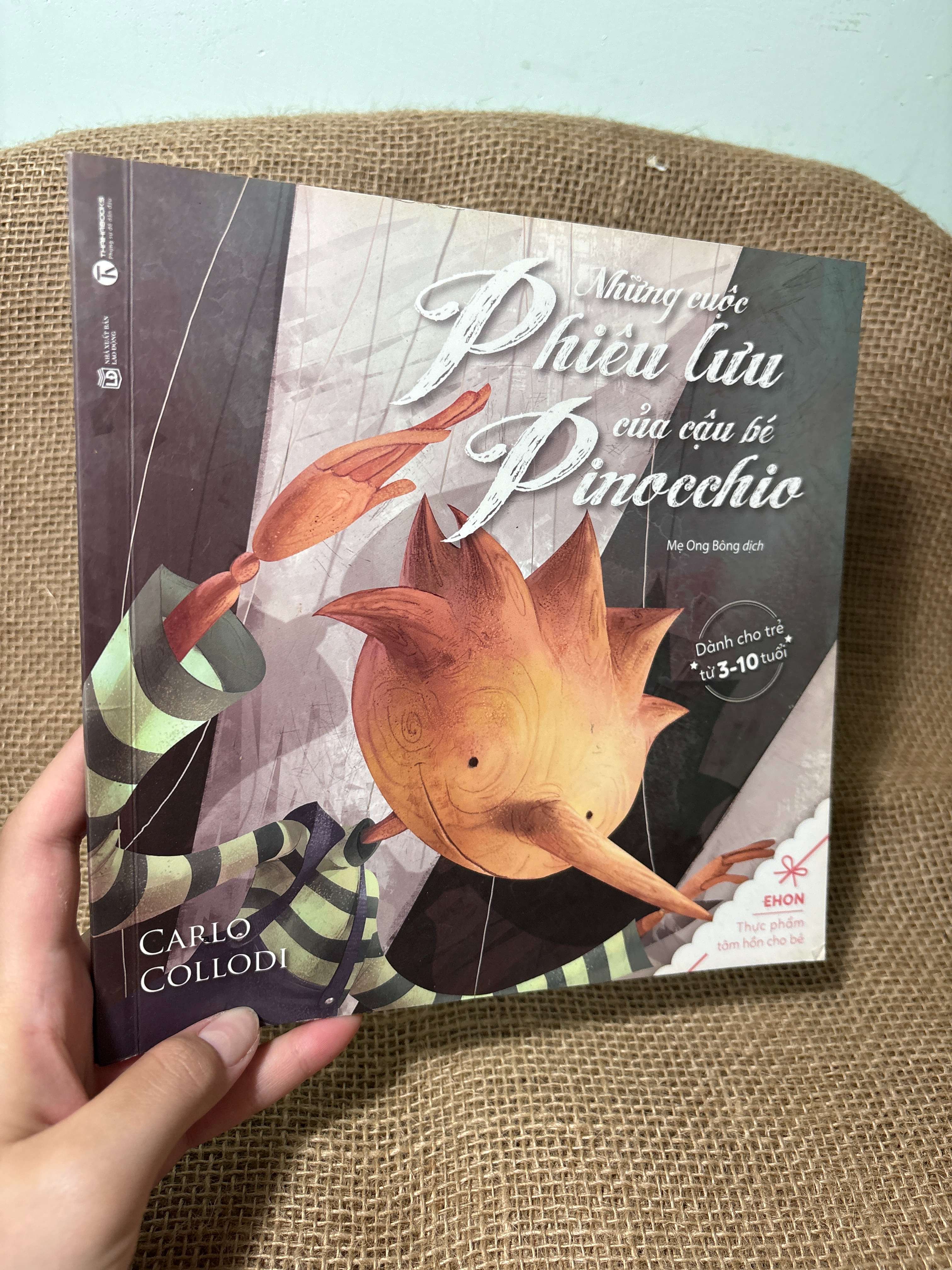 Những cuộc phiêu lưu của cậu bé Pinocchio - Carlo Collodi 2018 mới 80% (Sách thiếu nhi) HCM