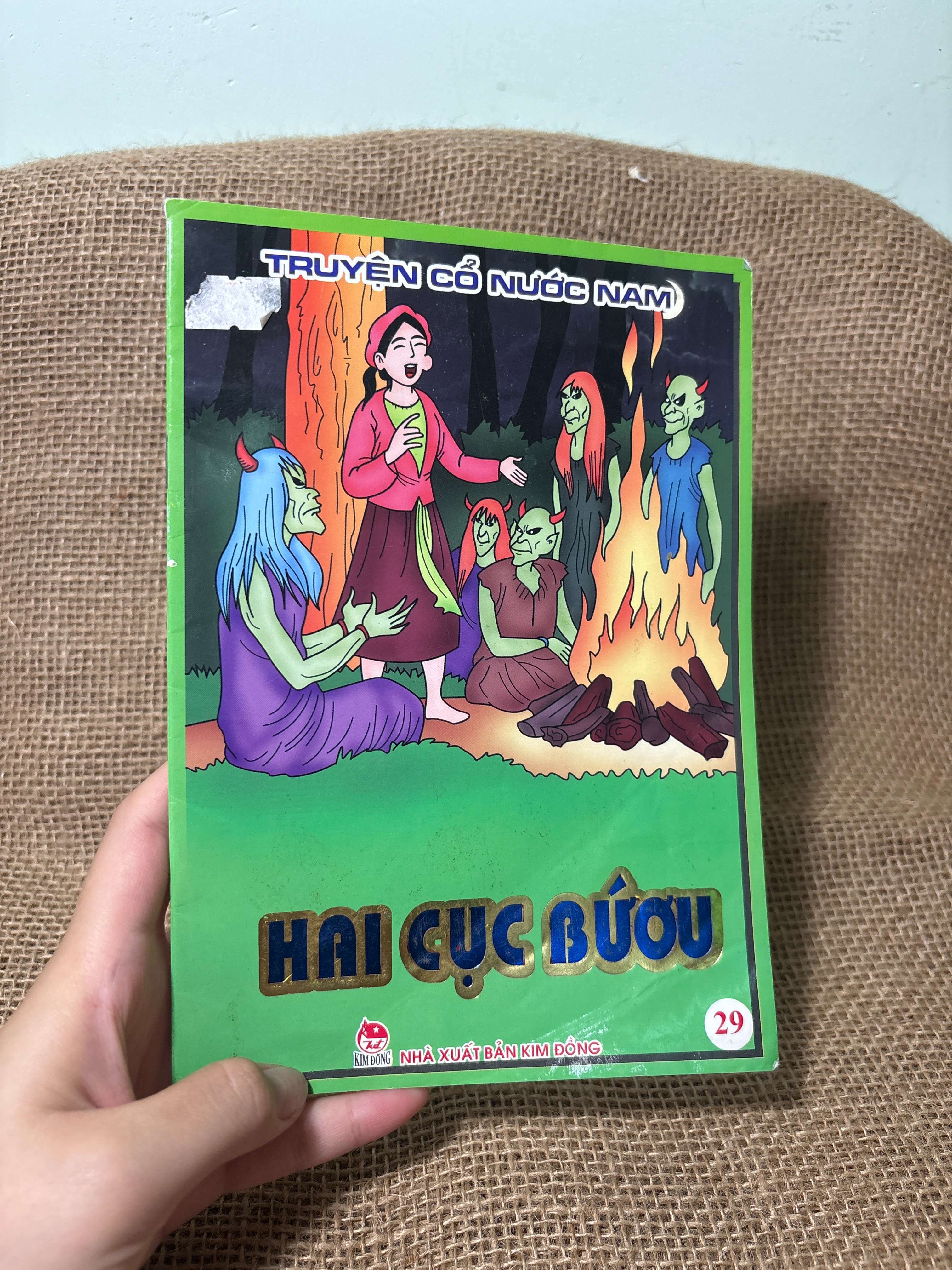 Hai cục bướu 2017 mới 80% (Sách thiếu nhi) HCM