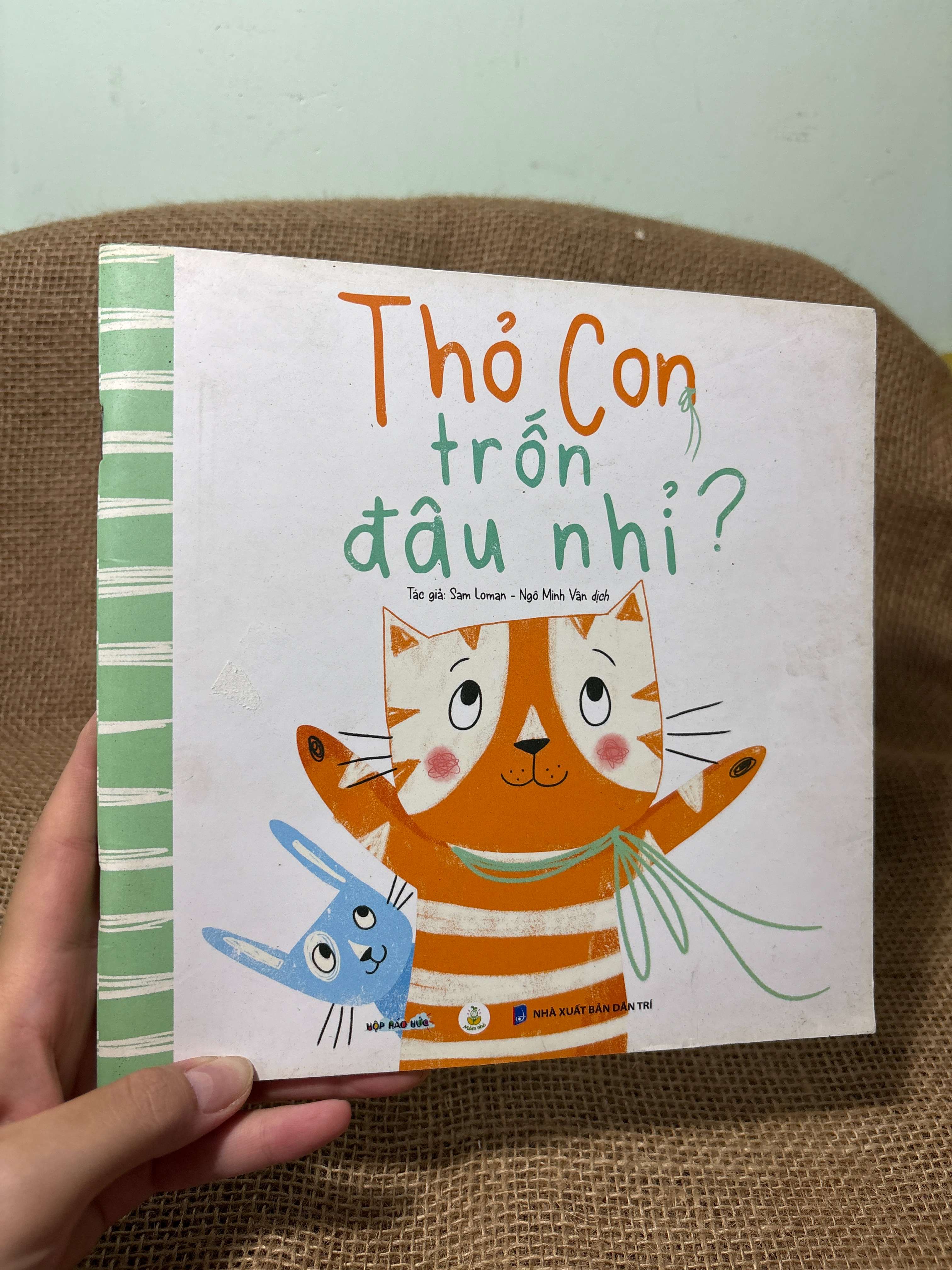 Thỏ con trốn đâu nhỉ? mới 80% (Sách thiếu nhi) HCM