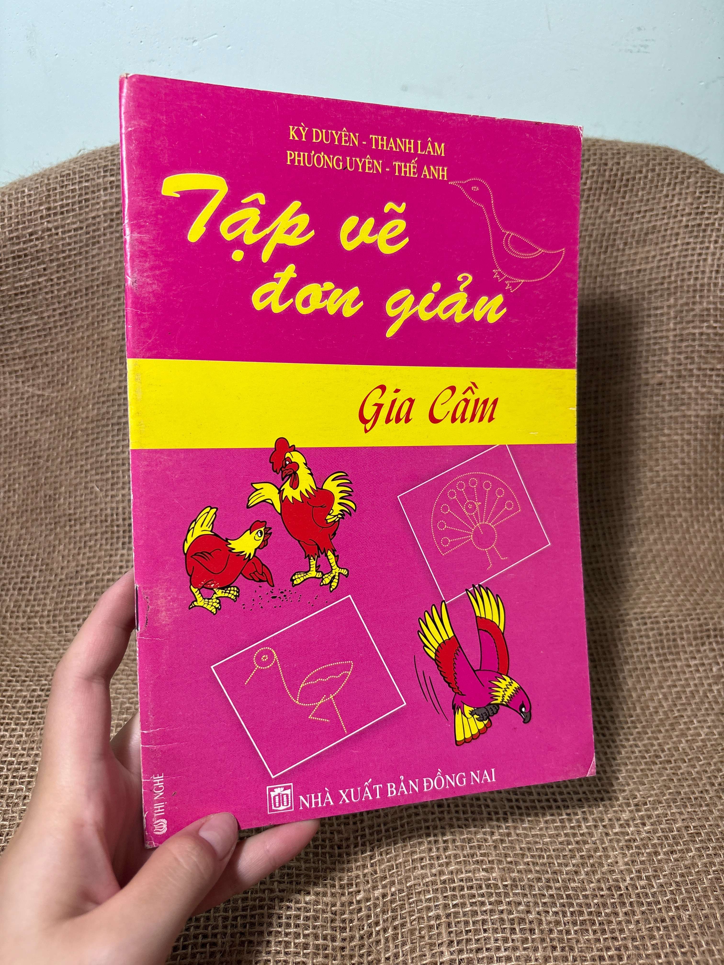 Tập vẽ đơn giản - Gia cầm 2009 mới 80% (Sách thiếu nhi) HCM