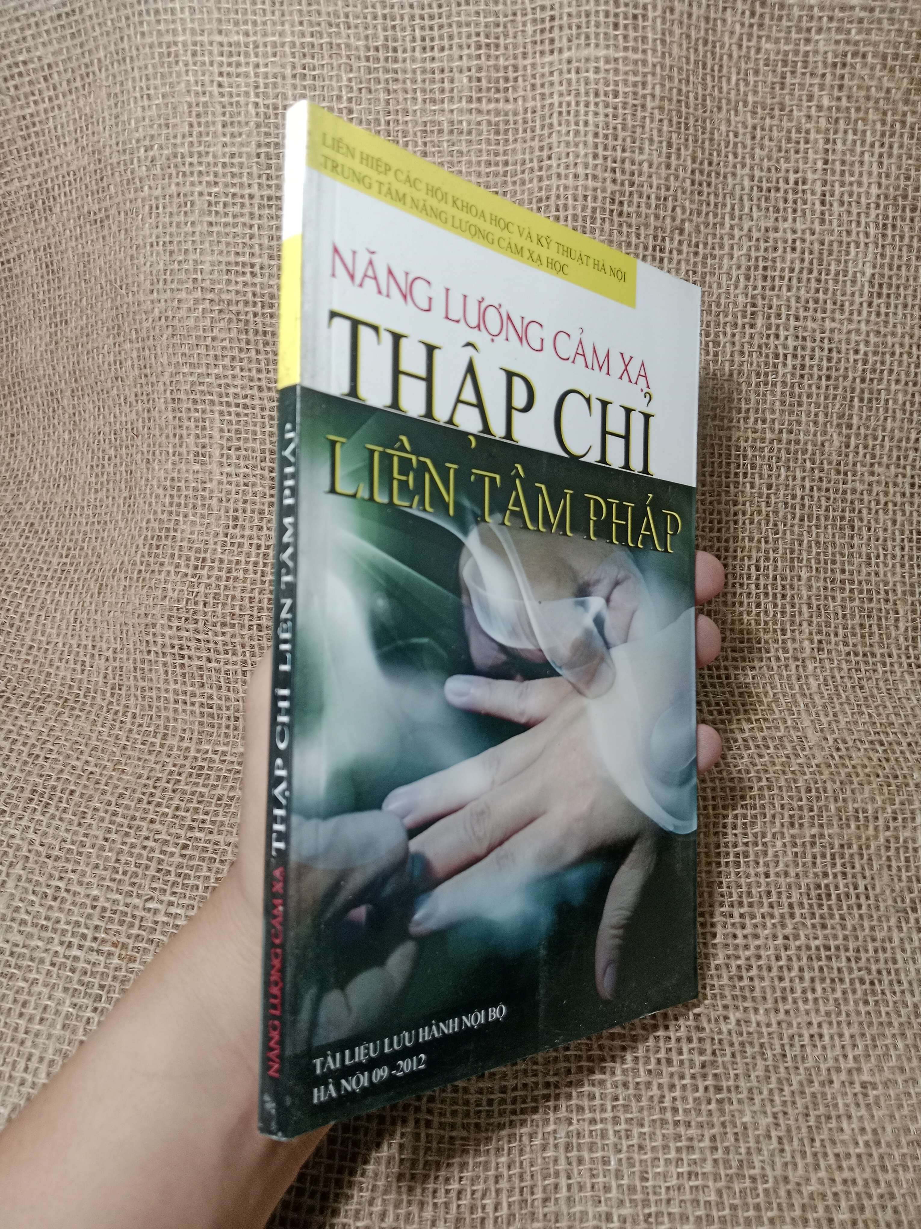 Năng lượng cảm xạ thập chỉ liên tâm pháp 2012 mới 80% (Sách Y học - Sức khỏe - Thể thao) HCM