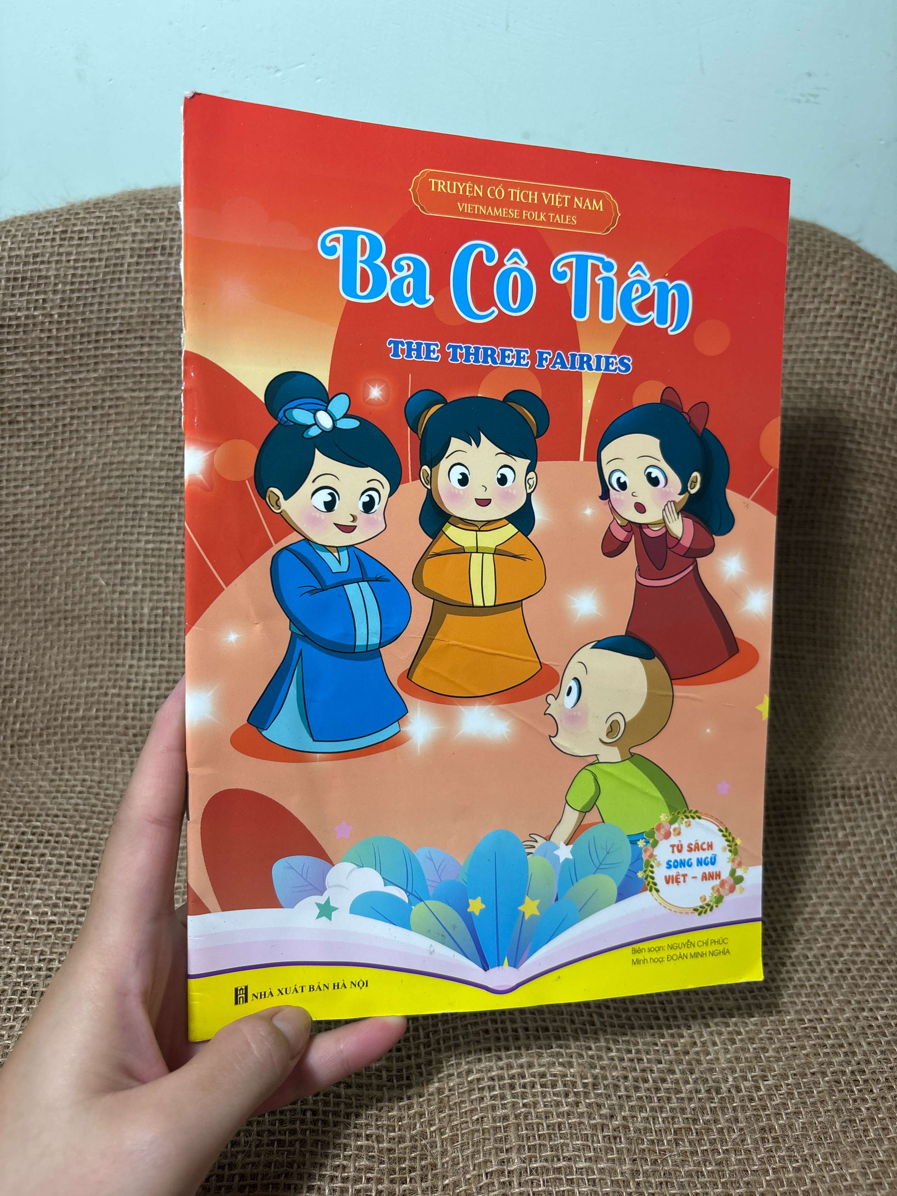 Ba cô tiên 2022 song ngữ mới 80% (Sách thiếu nhi) HCM