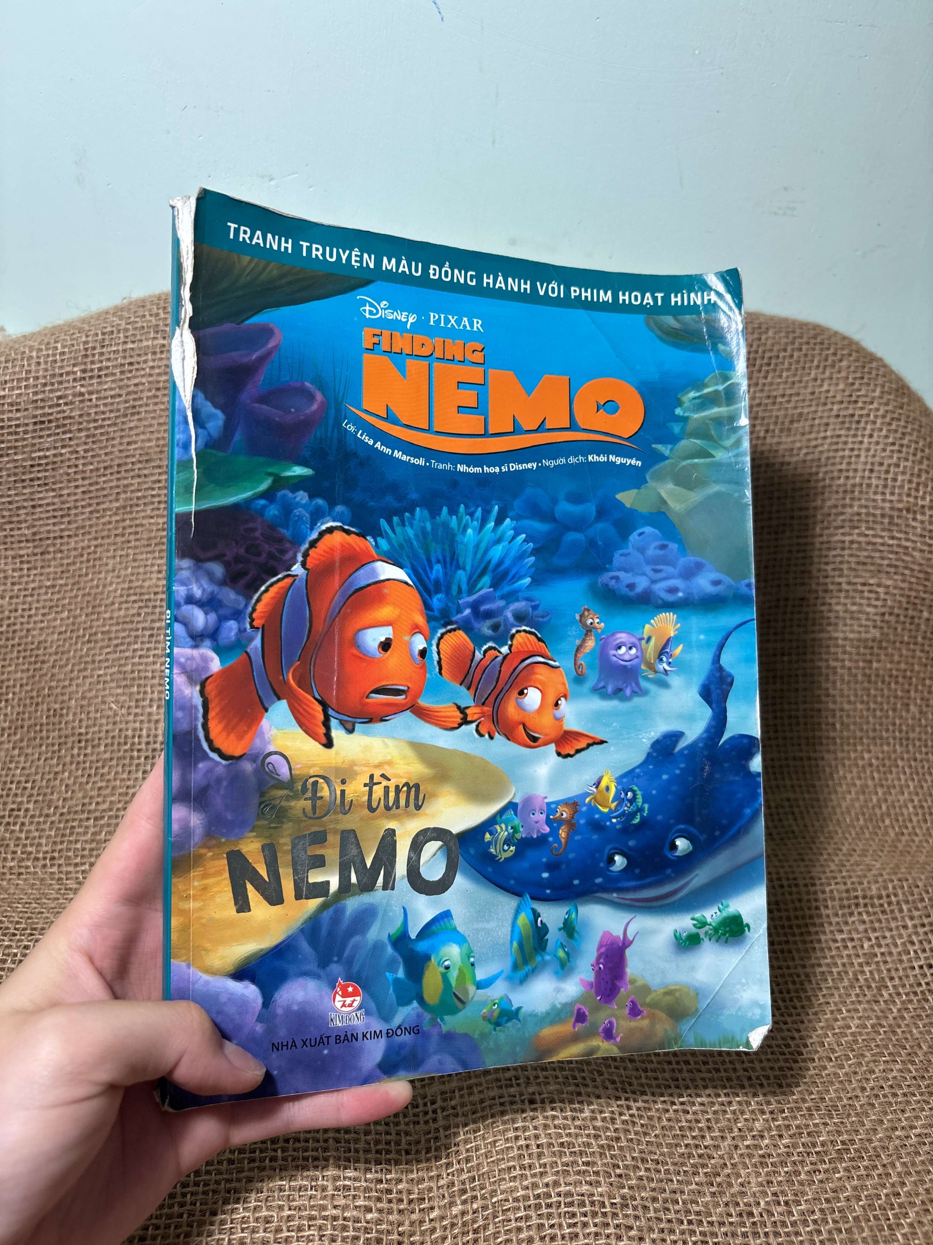 Đi tìm Nemo 2016 mới 60% , rách bìa (Sách thiếu nhi) HCM