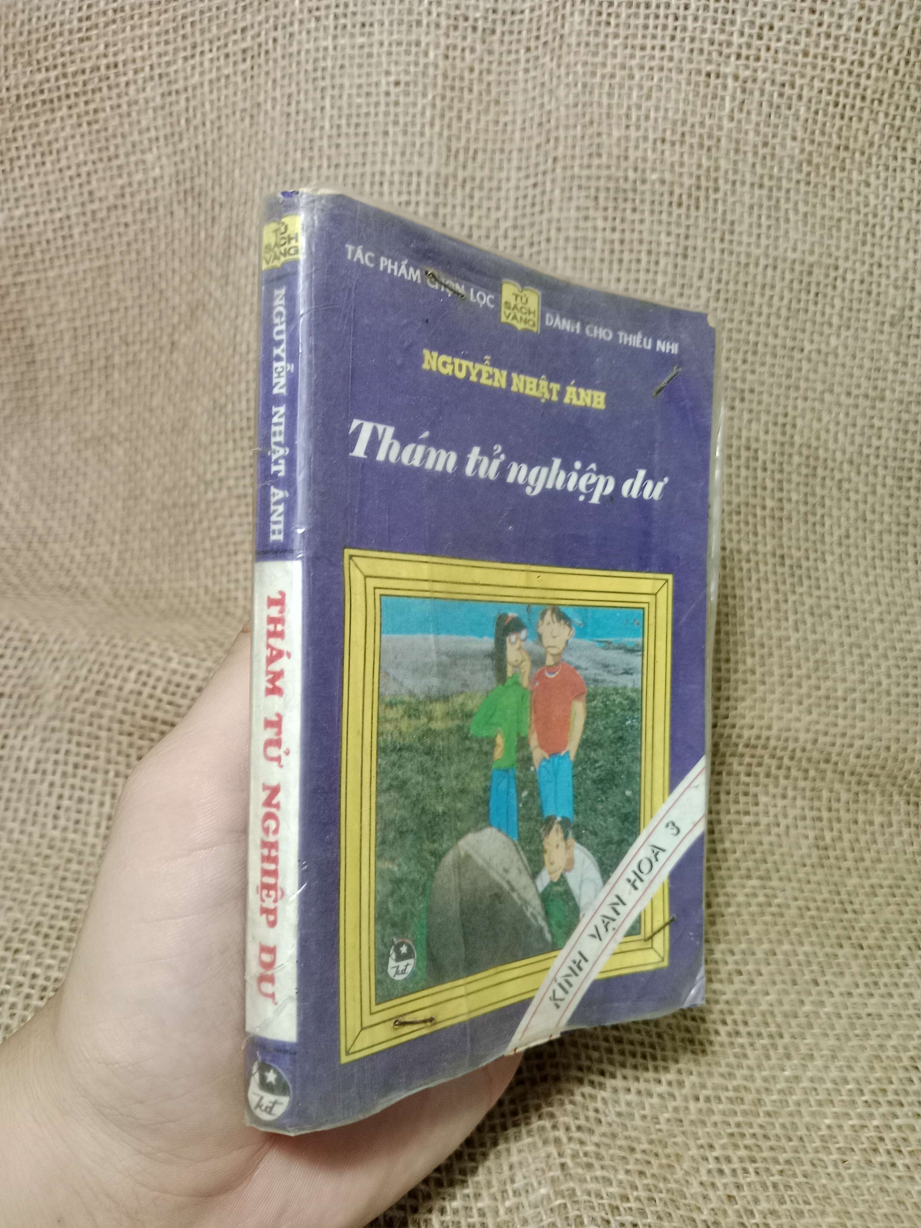 Thám tử nghiệp dư - Nguyễn Nhật Ánh 1995 mới 70% , có chữ (Sách văn học) HLSC