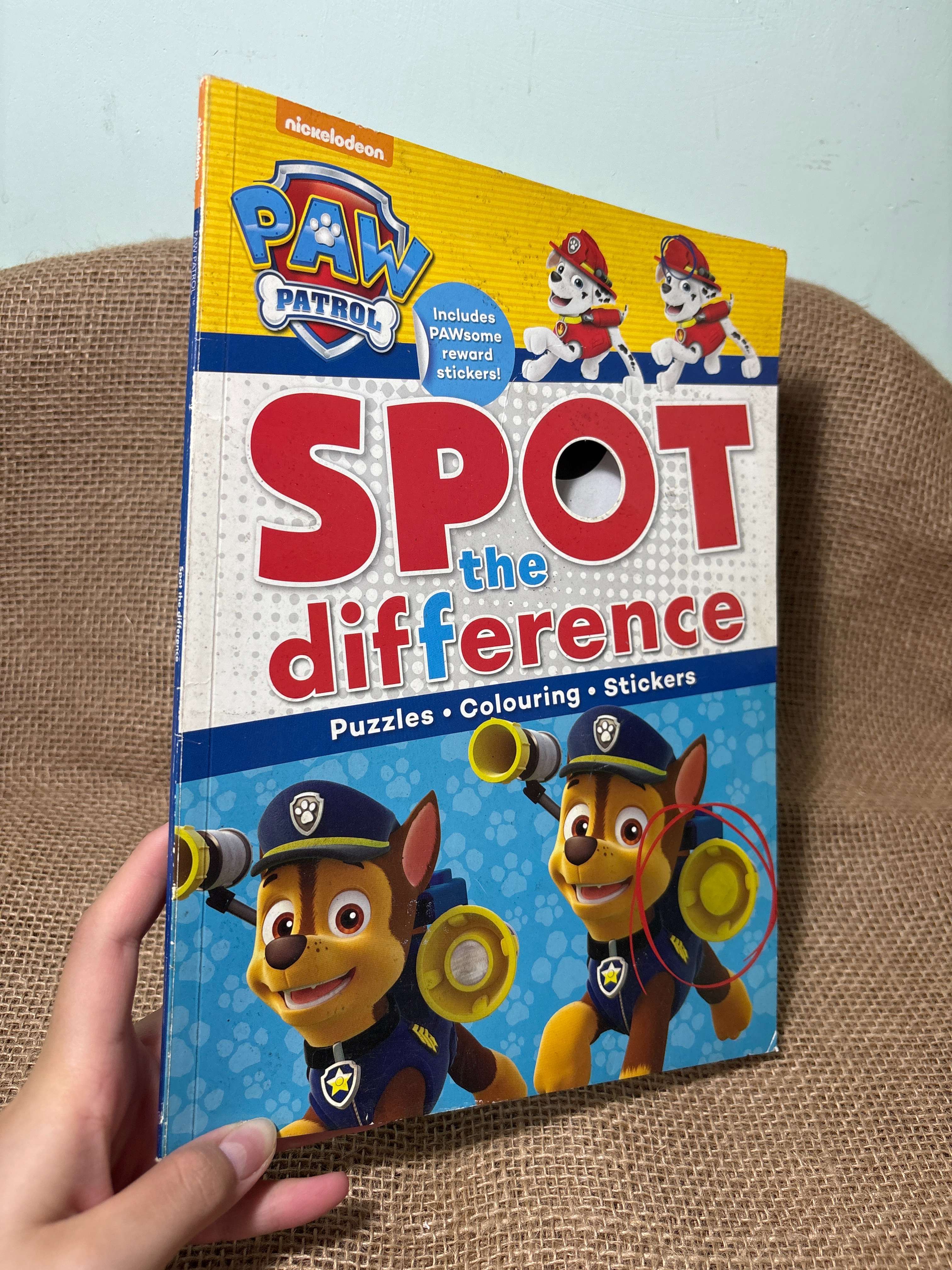 Spot the difference 2018 mới 80% (Sách ngoại) HCM