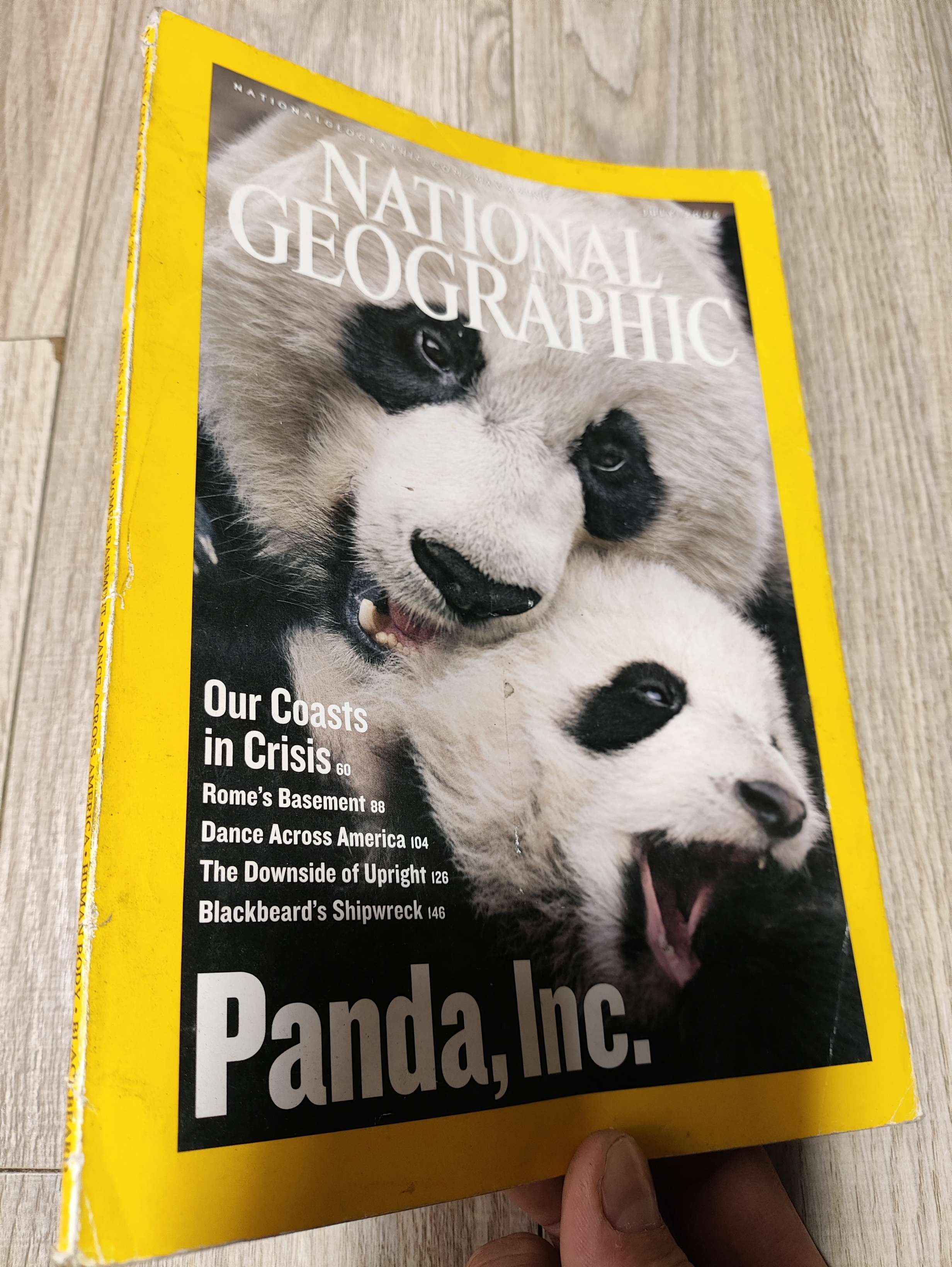 National geographic - Panda, Inc. 2006 Tạp Chí Đẹp, mới 70% , tróc gáy (Tạp chí) LNTQ