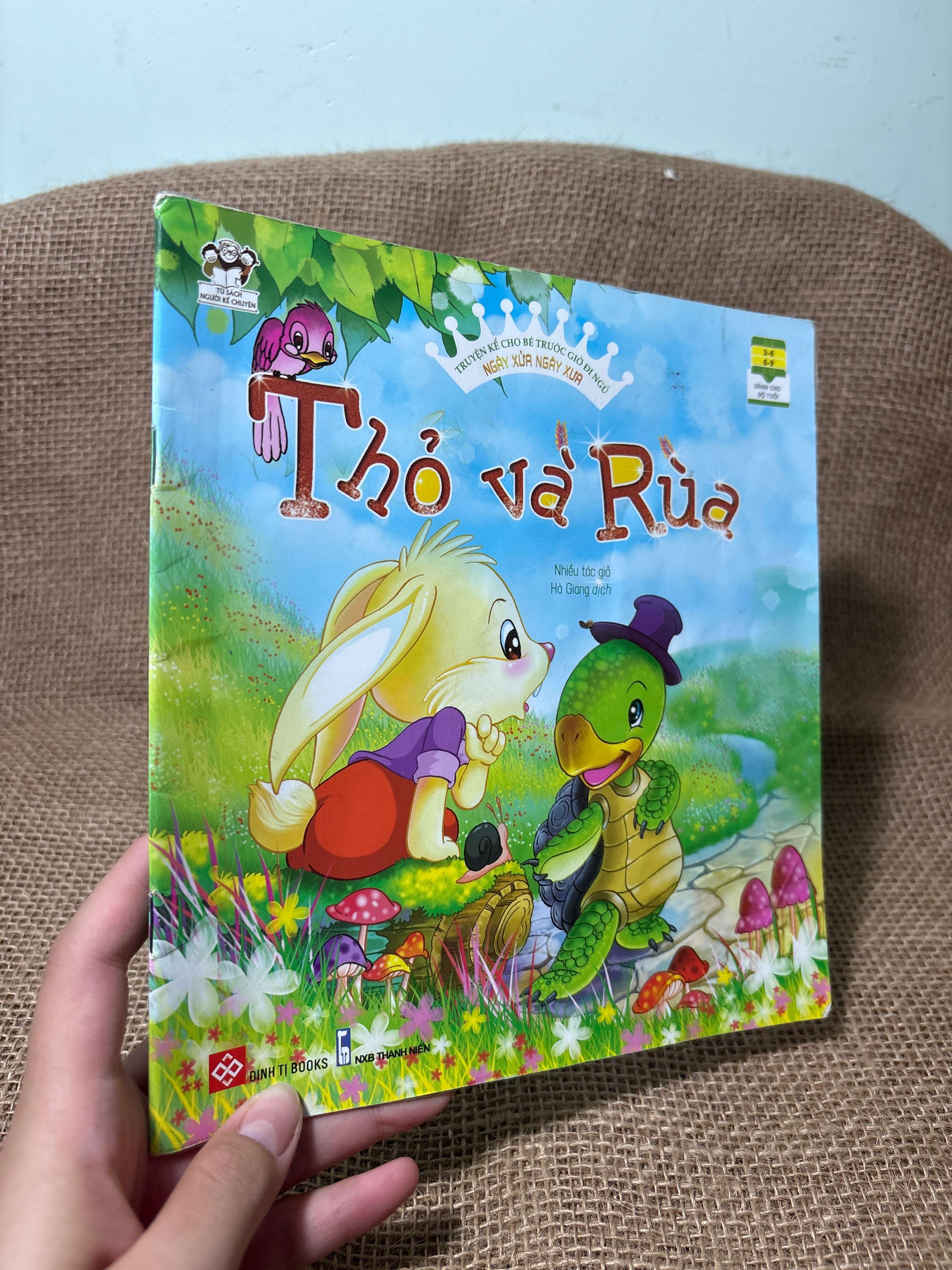 Thỏ và rùa 2021 mới 80% (Sách thiếu nhi) HCM