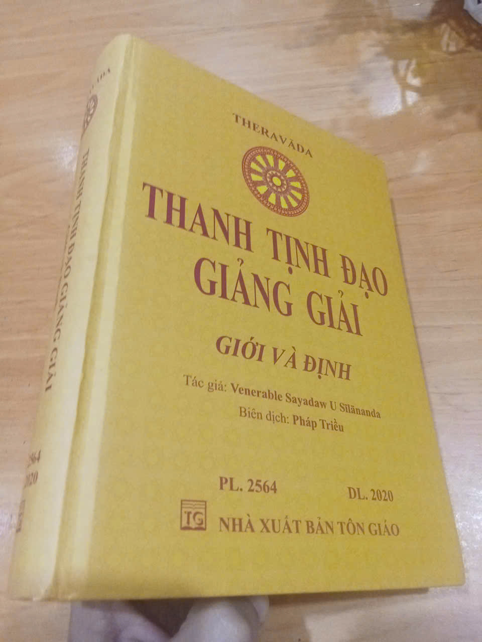 Thanh tịnh đạo giảng giải giới và định mới 80% (Sách tôn giáo - tâm linh) HCM (MVB)