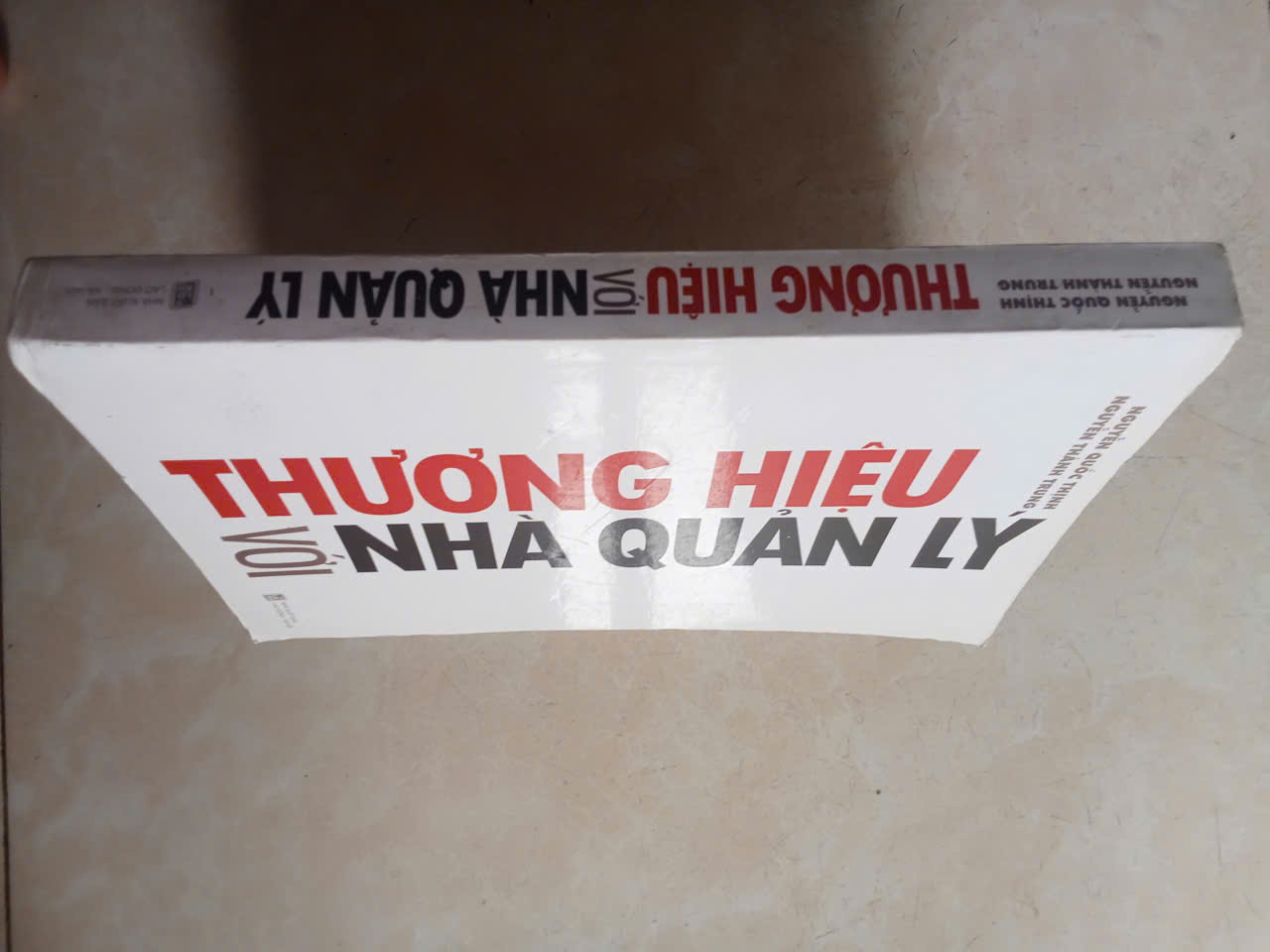 Thương hiệu với nhà quản lý - Nguyễn Quốc Thịnh mới 80% (Kinh doanh - Marketing) HCM (MVB)