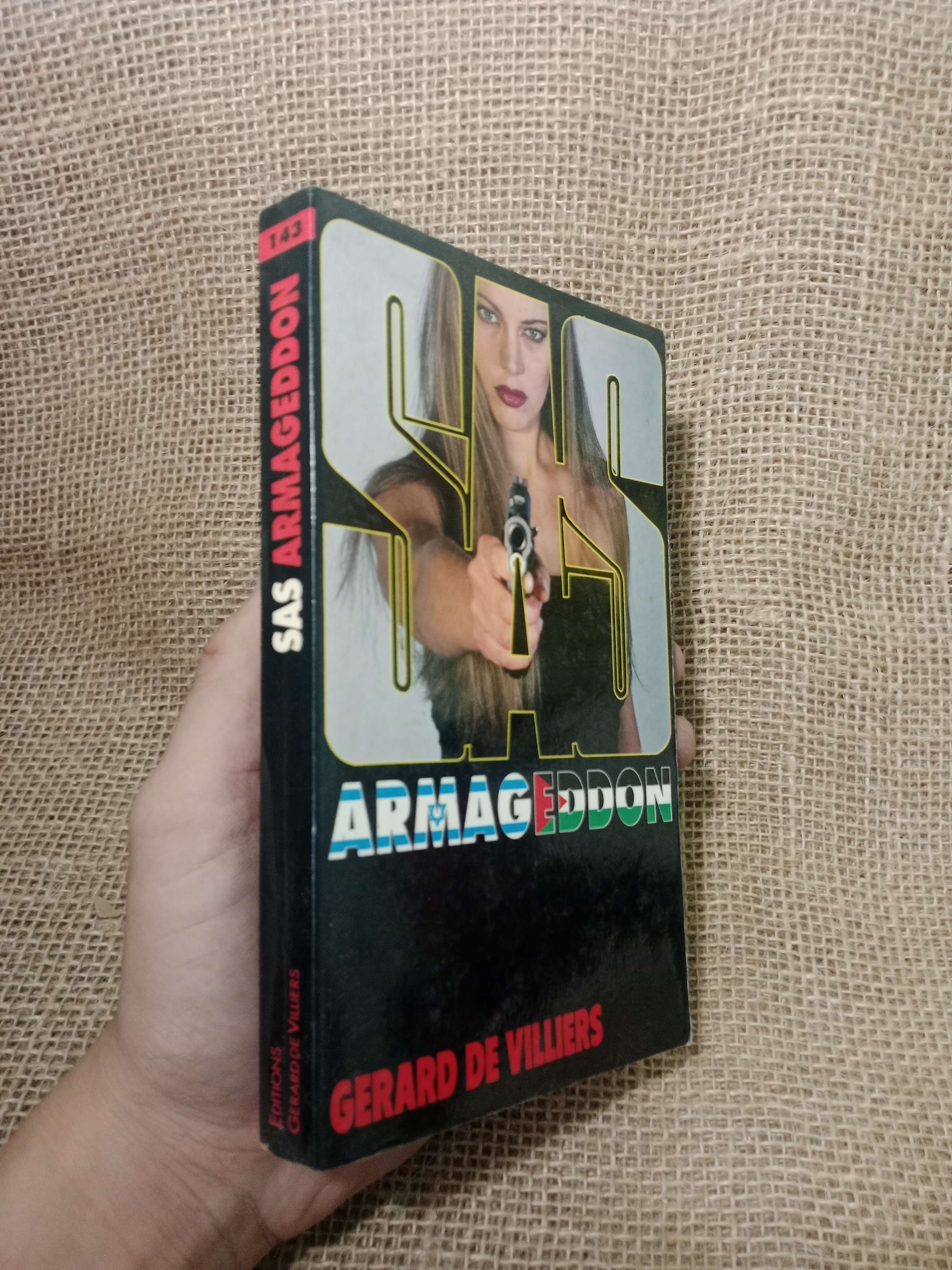 SAS armageddon - Gerard De Villers mới 70%, có chữ (Sách ngoại) HLSC