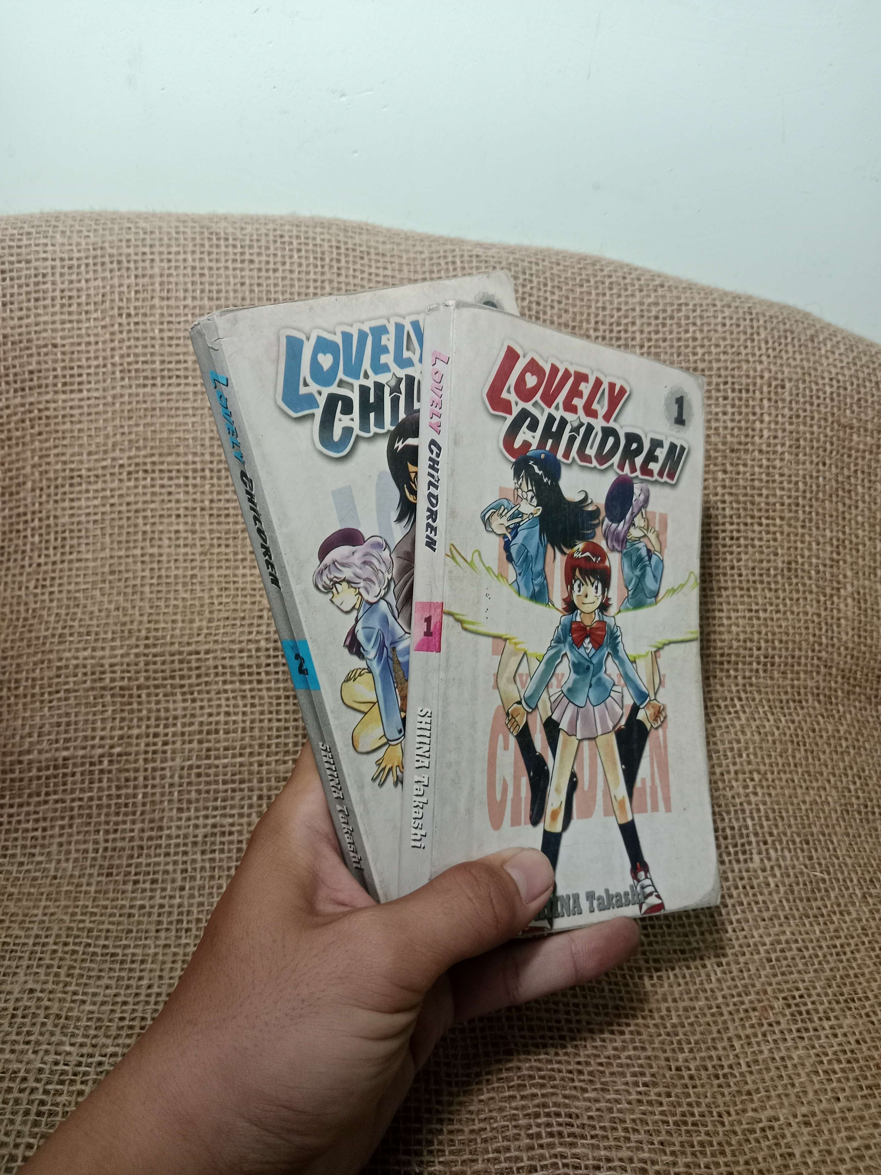 2 cuốn Lovely children (tập 1,2) - Shiina Takashi 2007 mới 80% (Truyện tranh ) HLSC