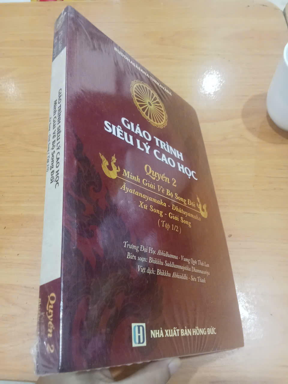 Giáo trình siêu lý cao học quyển 2: Minh giải vể bộ song đối mới 90% bẩn nhẹ, còn seal (Giáo trình đại học - cao đẳng) HCM (MVB)