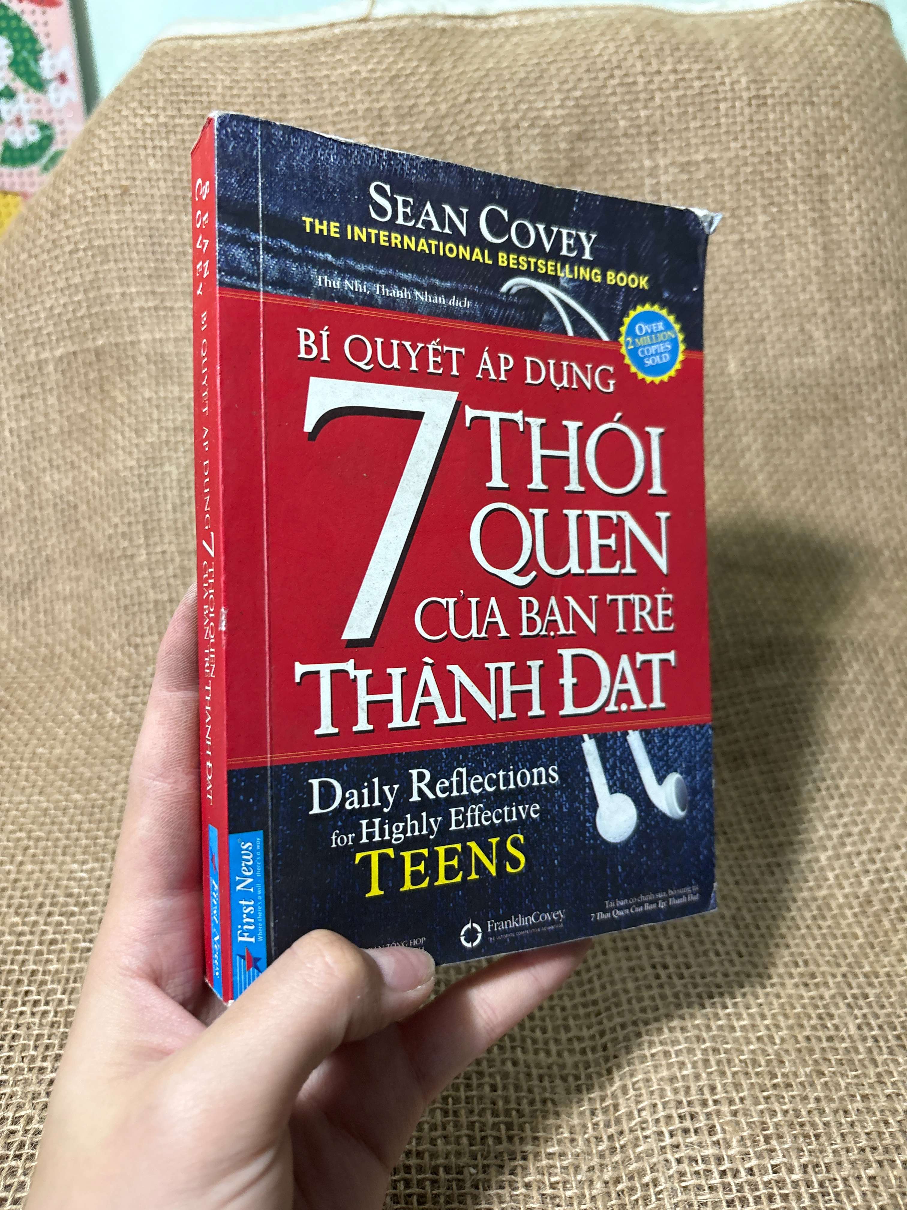 Bí quyết áp dụng 7 thói quen của bạn trẻ thành đạt - Sean Covey 2022 mới 80% (Sách kỹ năng) HLSC