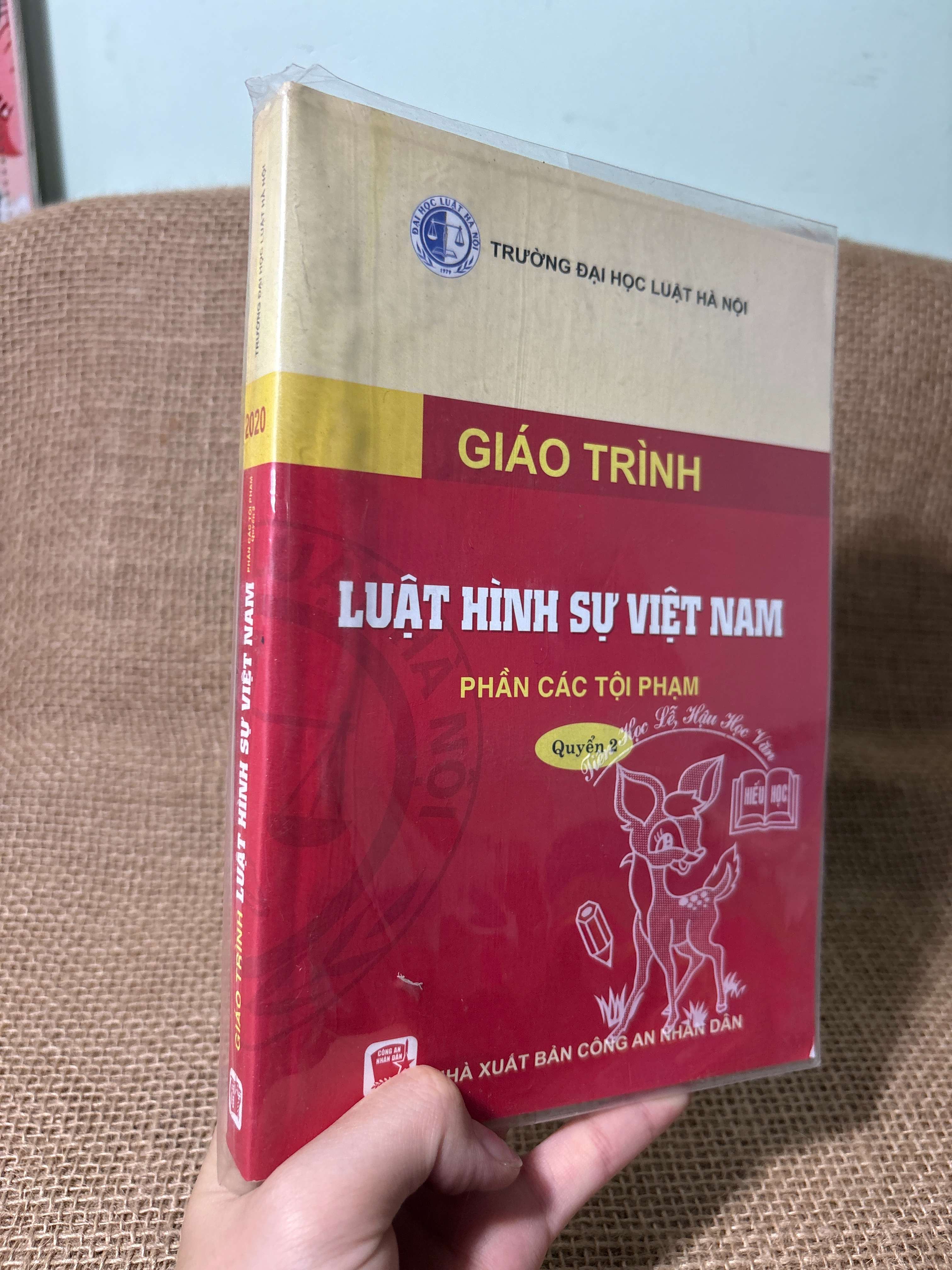 Giáo trình luật hình sự Việt Nam phần các tội phạm - quyển 2 2020 mới 80% (Giáo trình đại học - cao đẳng) HLSC