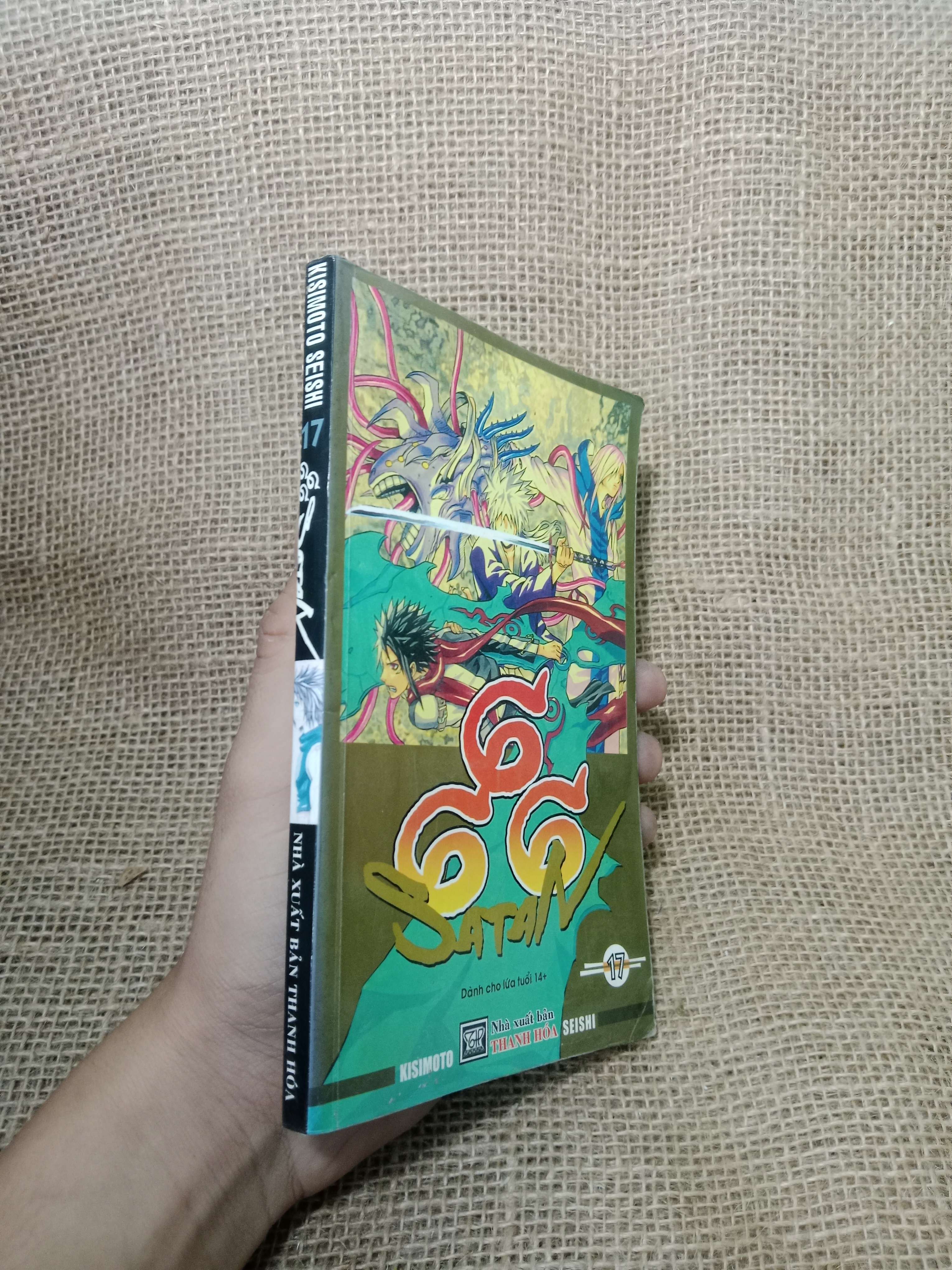 666 Satan tập 17 - Seishi Kishimoto mới 80% (Truyện tranh ) HLSC