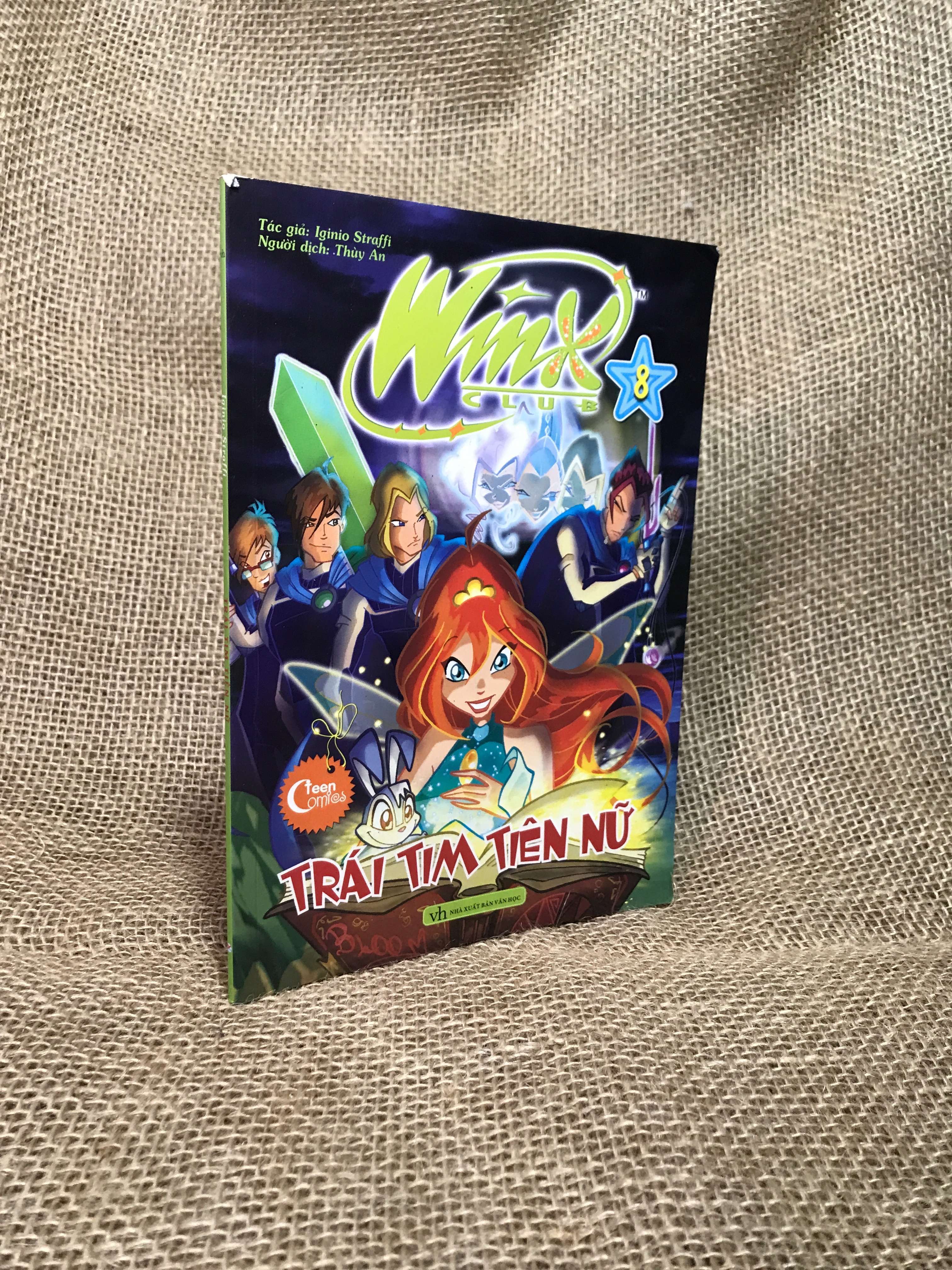 Winx tập 8: Trái tim tiên nữ - Iginio Straffi 2016 mới 70%, bung trang (Truyện tranh ) HCM