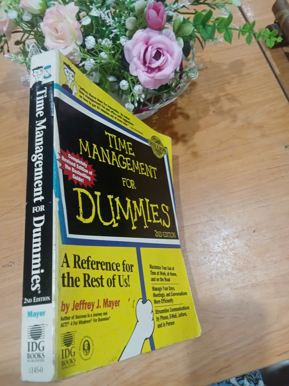 Time Management For Dummies - Jeffrey J. Mayer mới 80% (Sách ngoại) HCM (MVB)